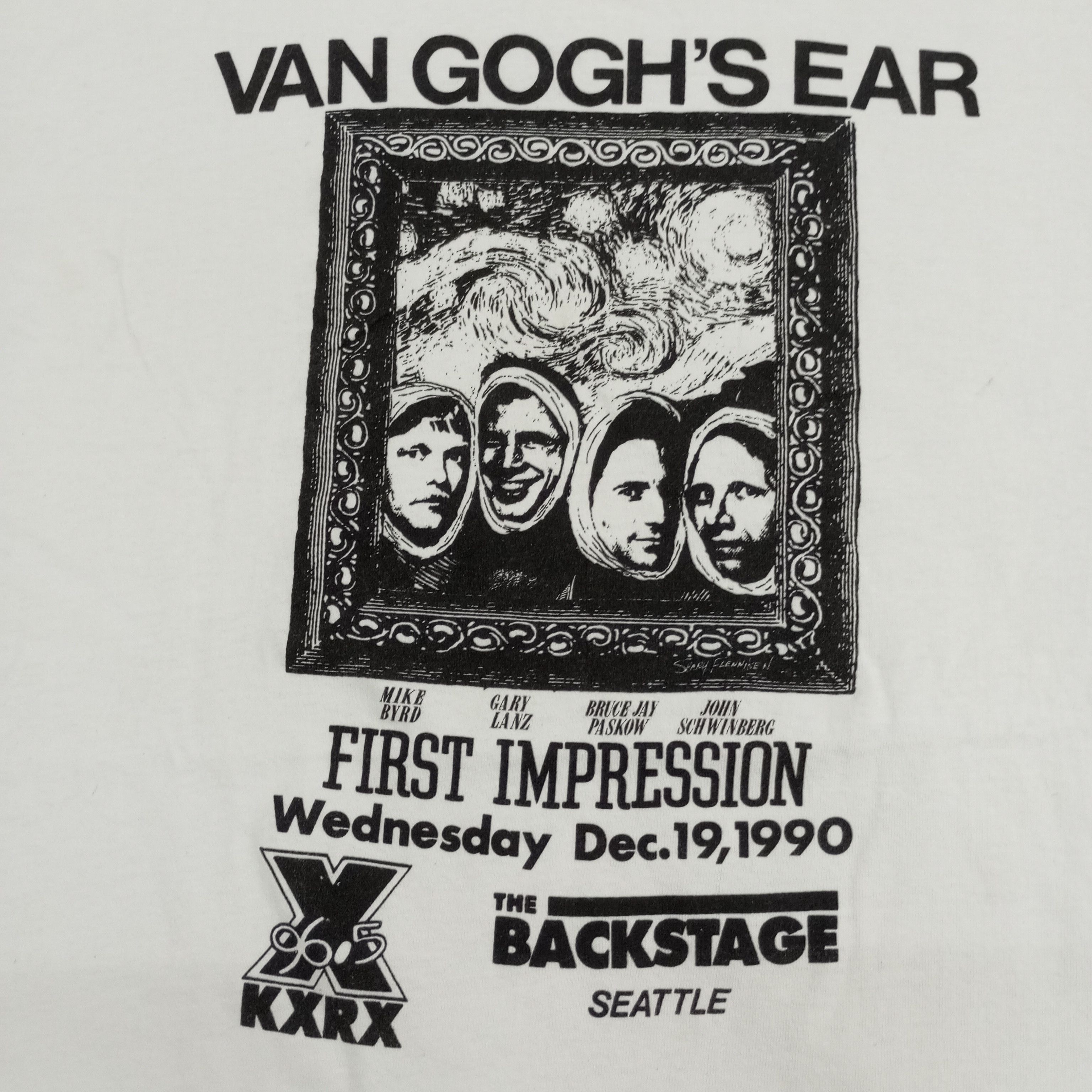 Vintage Van Gough's Ear Vintage Stedman Tshirt Size US M / EU 48-50 / 2 - 2 Thumbnail