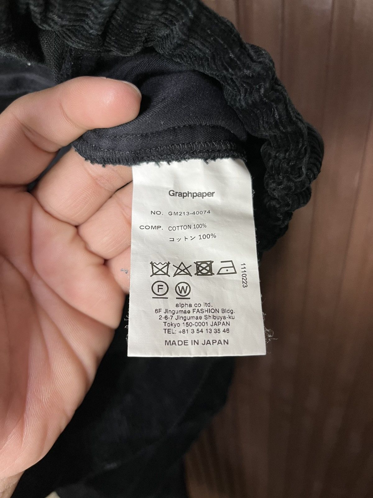 Graphpaper Graphpaper Modernism AW/2021 Corduroy Pants Size US 34 / EU 50 - 6 Thumbnail
