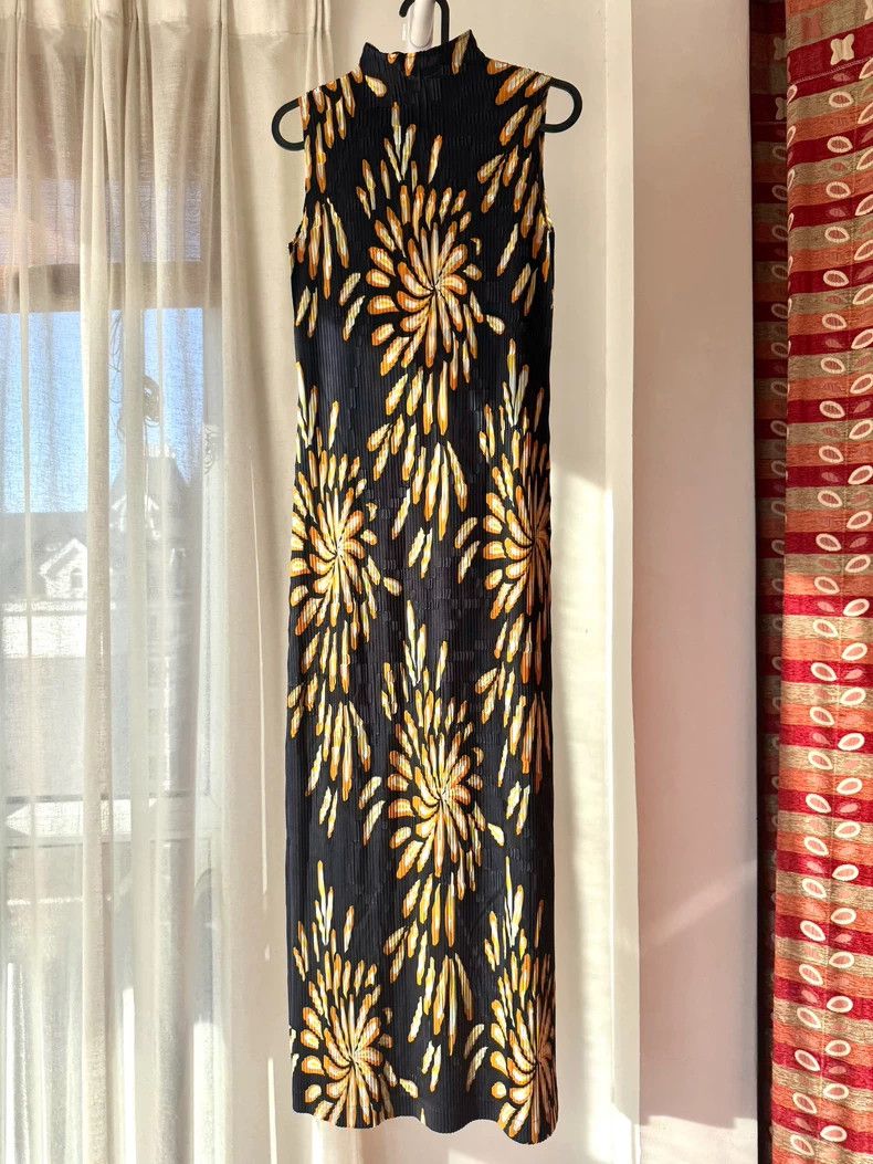 Issey Miyake issey miyake size:2 Firework dress Size XXS / US 00 / IT 34 - 1 Thumbnail