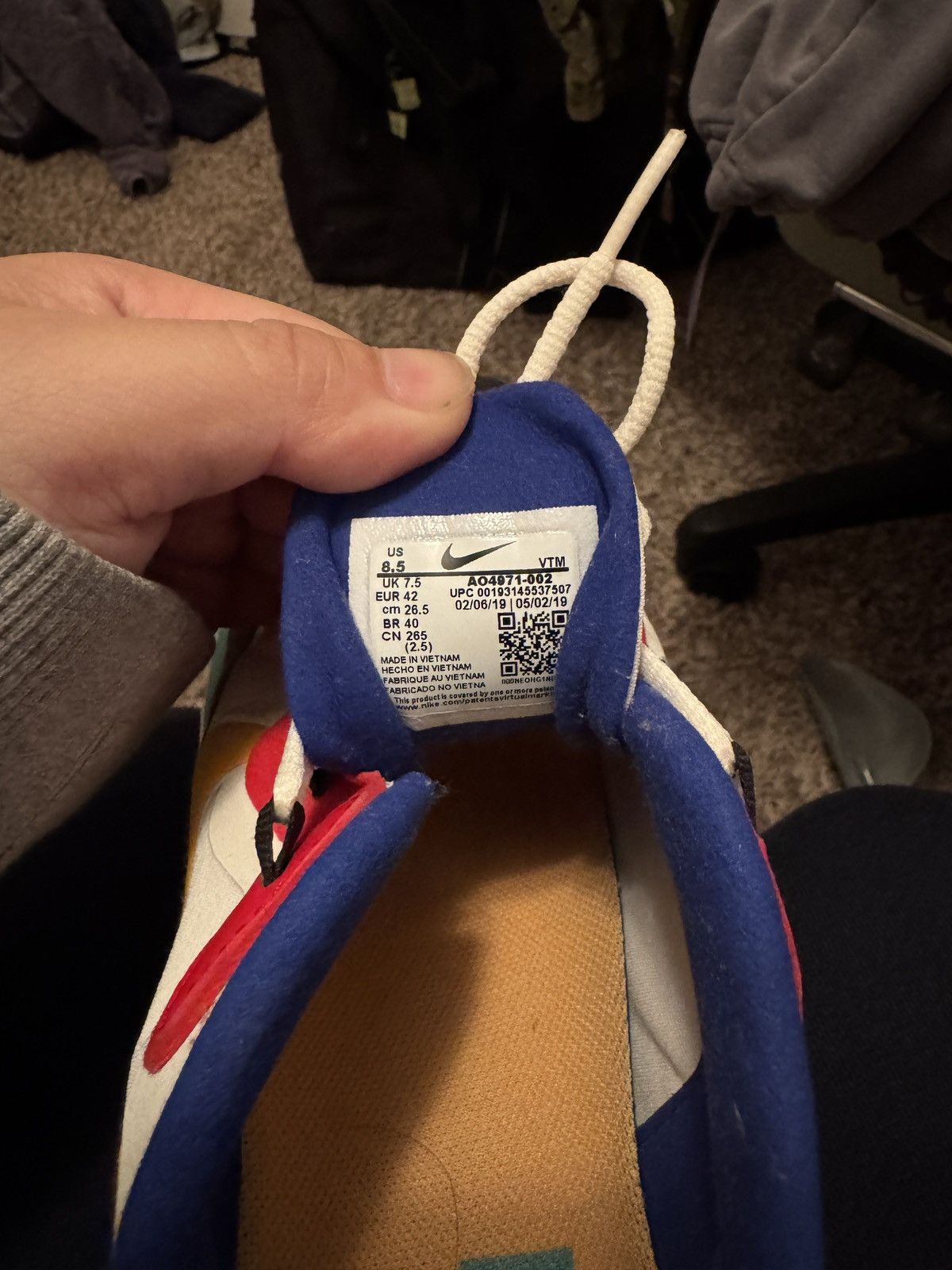 Nike Nike Air Max 270 React “Bauhaus” Size US 8.5 / EU 41-42 - 7 Thumbnail