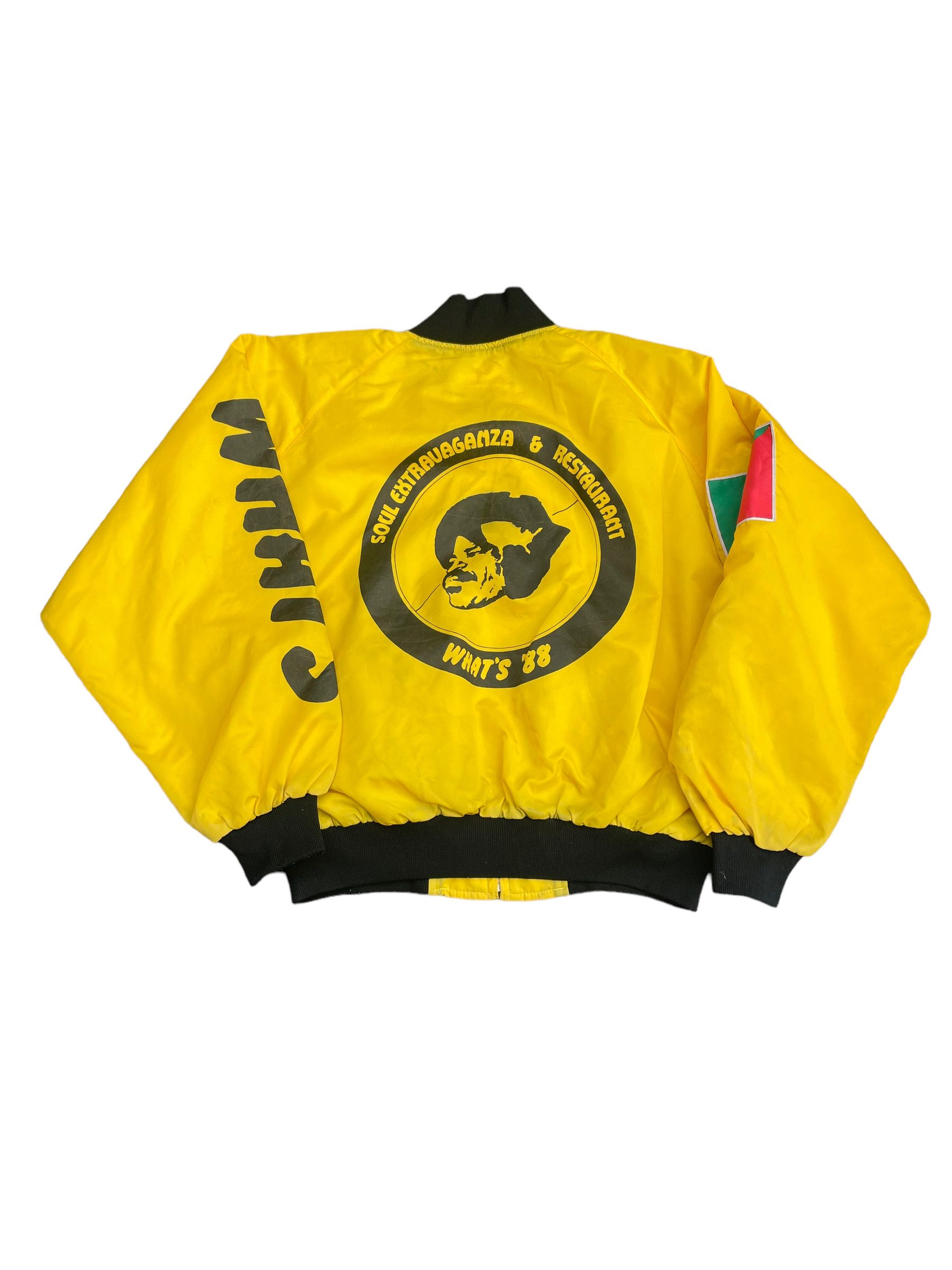 Japanese Brand Vintage Whats 88 Soul Extravaganza & Restaurant Work Jacket Size US L / EU 52-54 / 3 - 1 Thumbnail