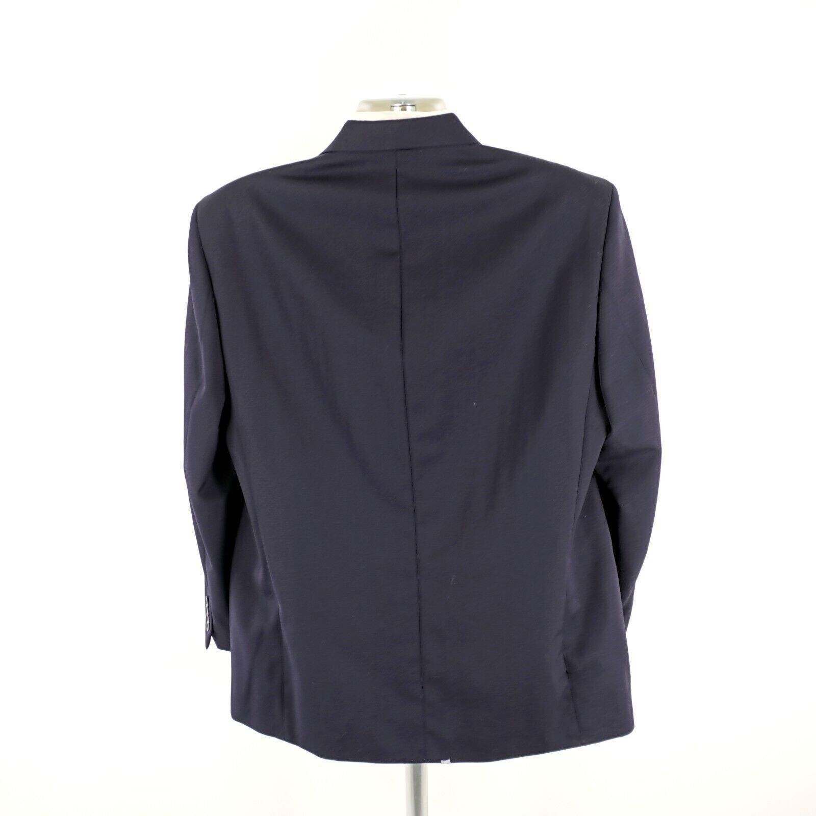 Brandini DAMAGED Brandini Filene's Wool Blue 3 Button Blazer 44L Tagg Size 44L - 9 Thumbnail