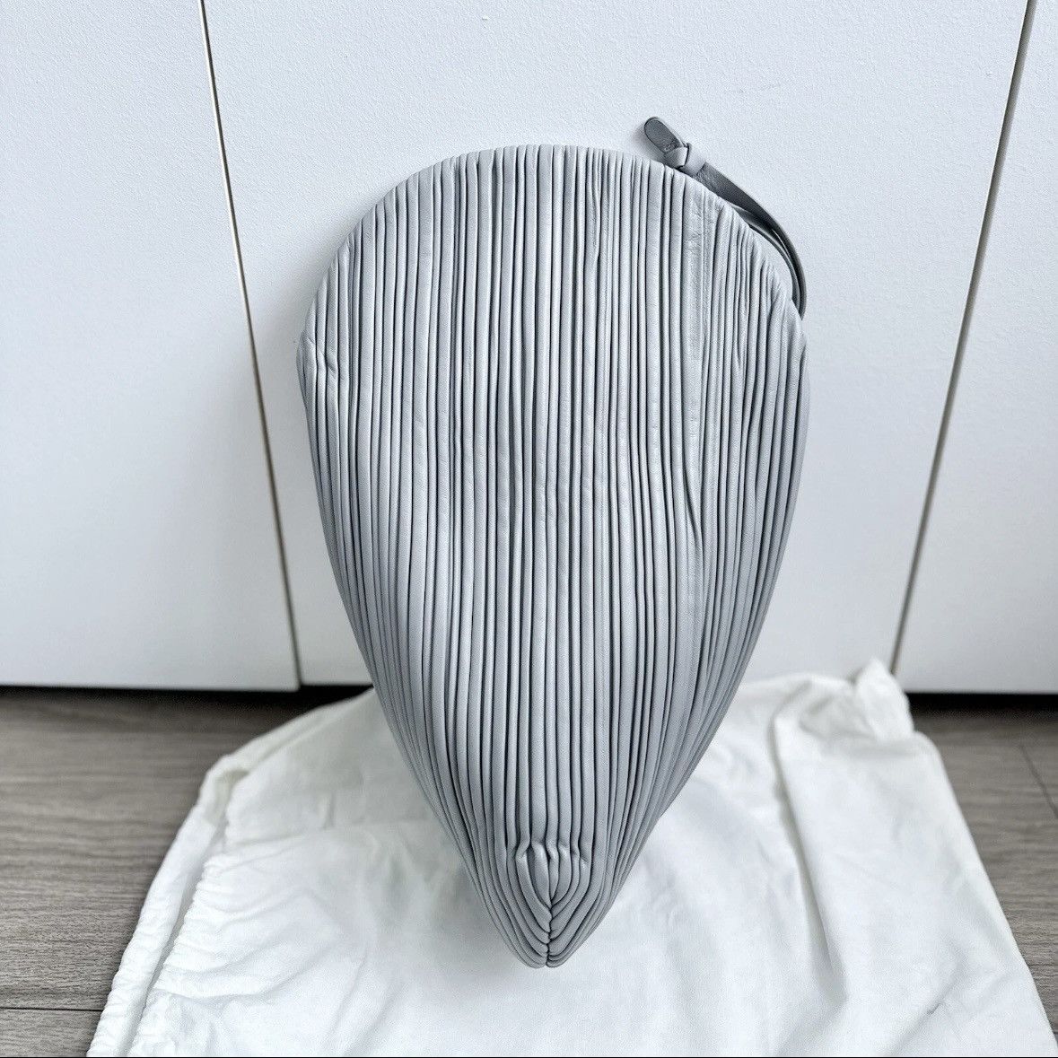 NEOUS RARE NEOUS Grey Pluto Leather Clutch Bag Size ONE SIZE - 10 Thumbnail