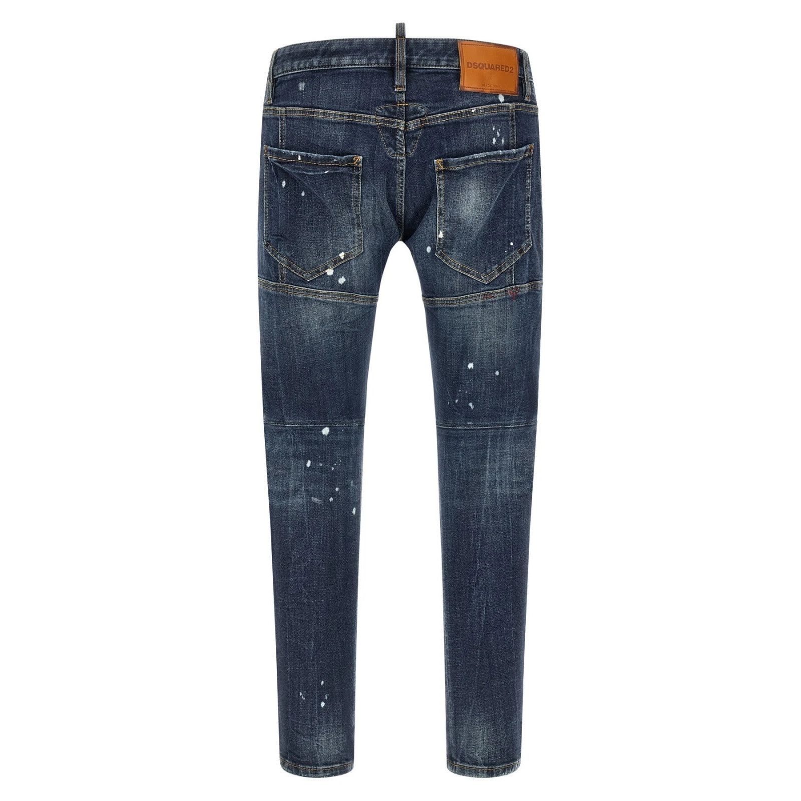 Dsquared2 DSQUARED2 Tidy Biker Blue Denim Jeans New & Authentic (Men's Size US 30 / EU 46 - 2 Thumbnail