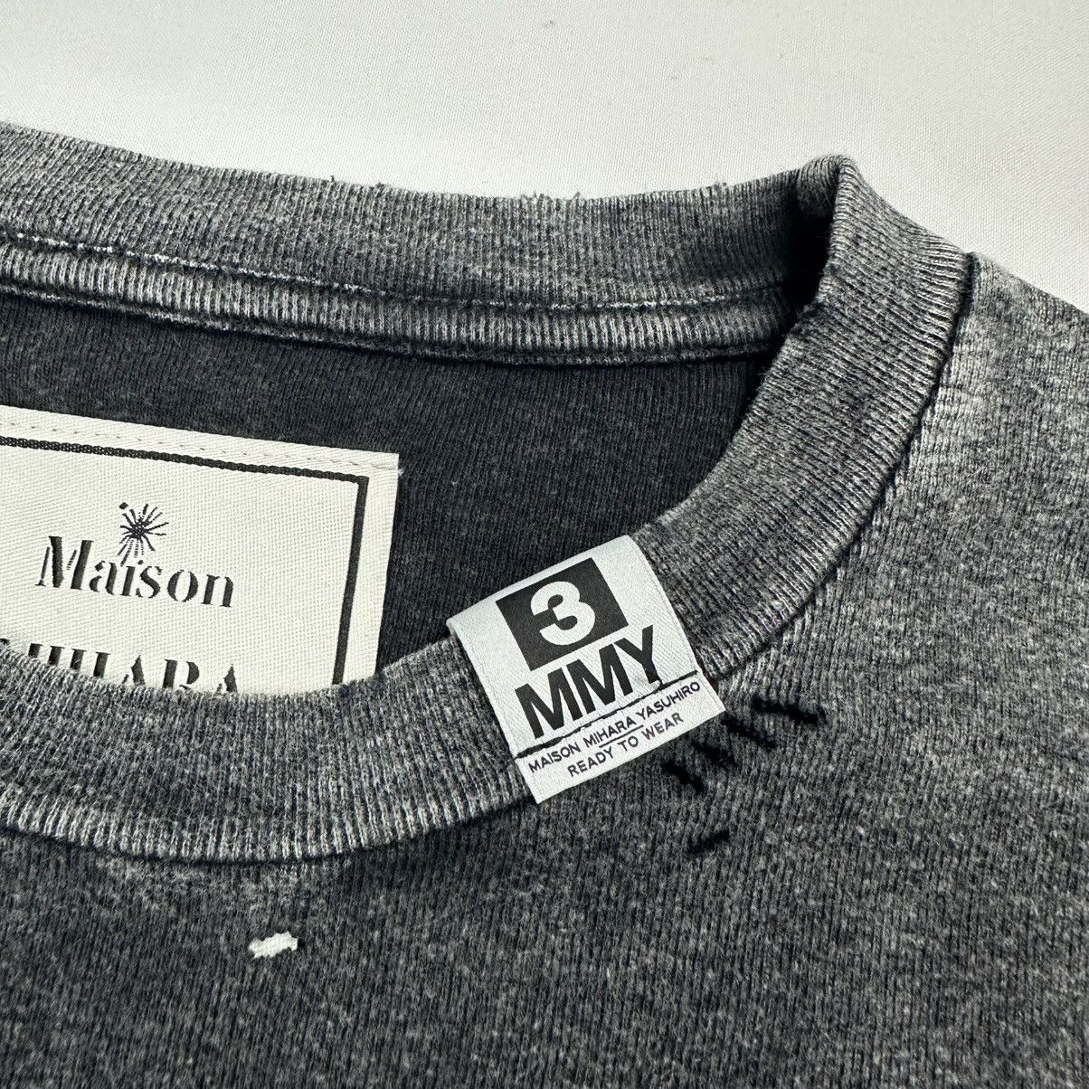 Maison MIHARA YASUHIRO Maison Mihara Yasuhiro Distressed Faded Fitted Baby Tee Size S / US 4 / IT 40 - 6 Thumbnail