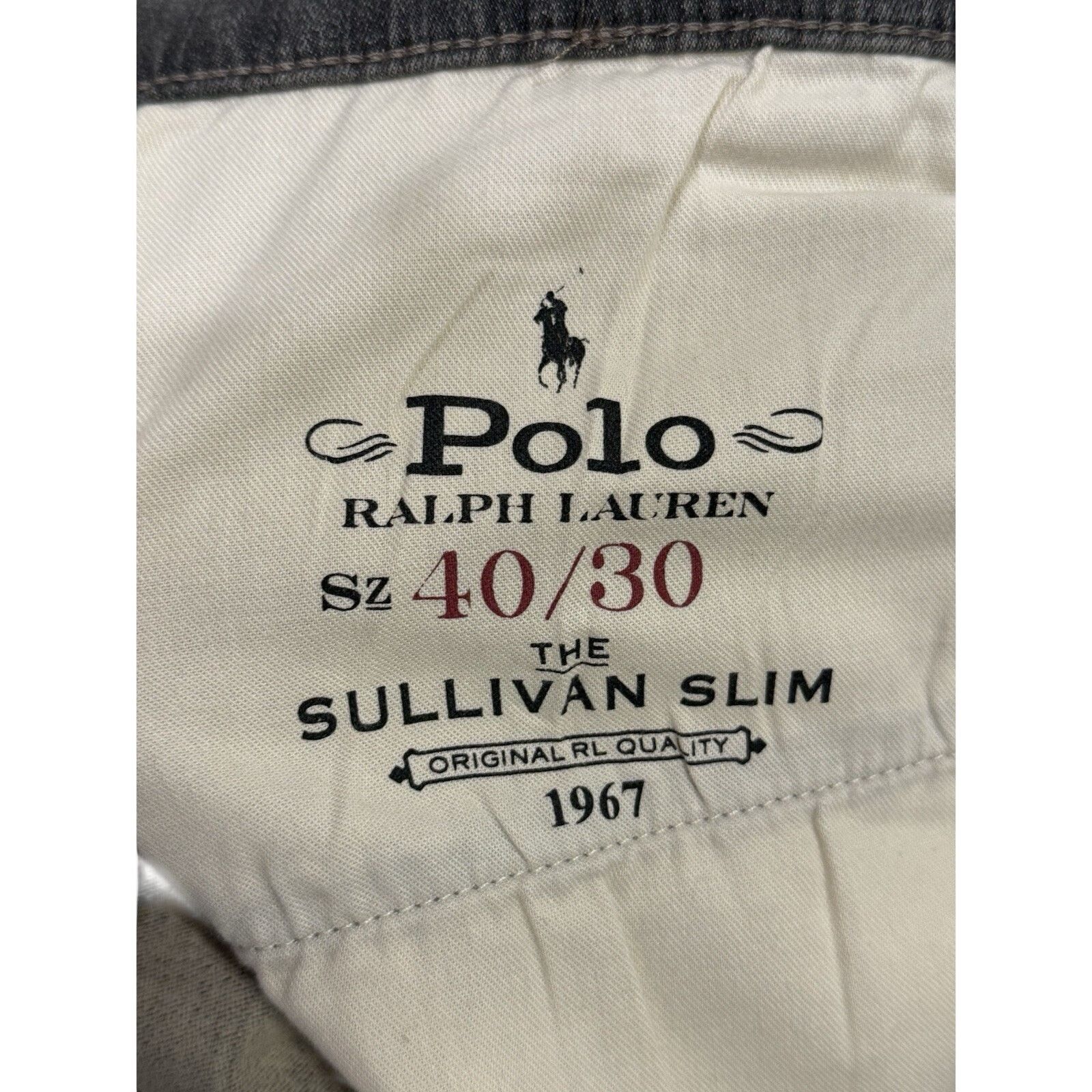 Polo Ralph Lauren Polo Ralph Lauren Sullivan Slim Rope Dyed Distressed Denim Size US 40 / EU 56 - 5 Thumbnail