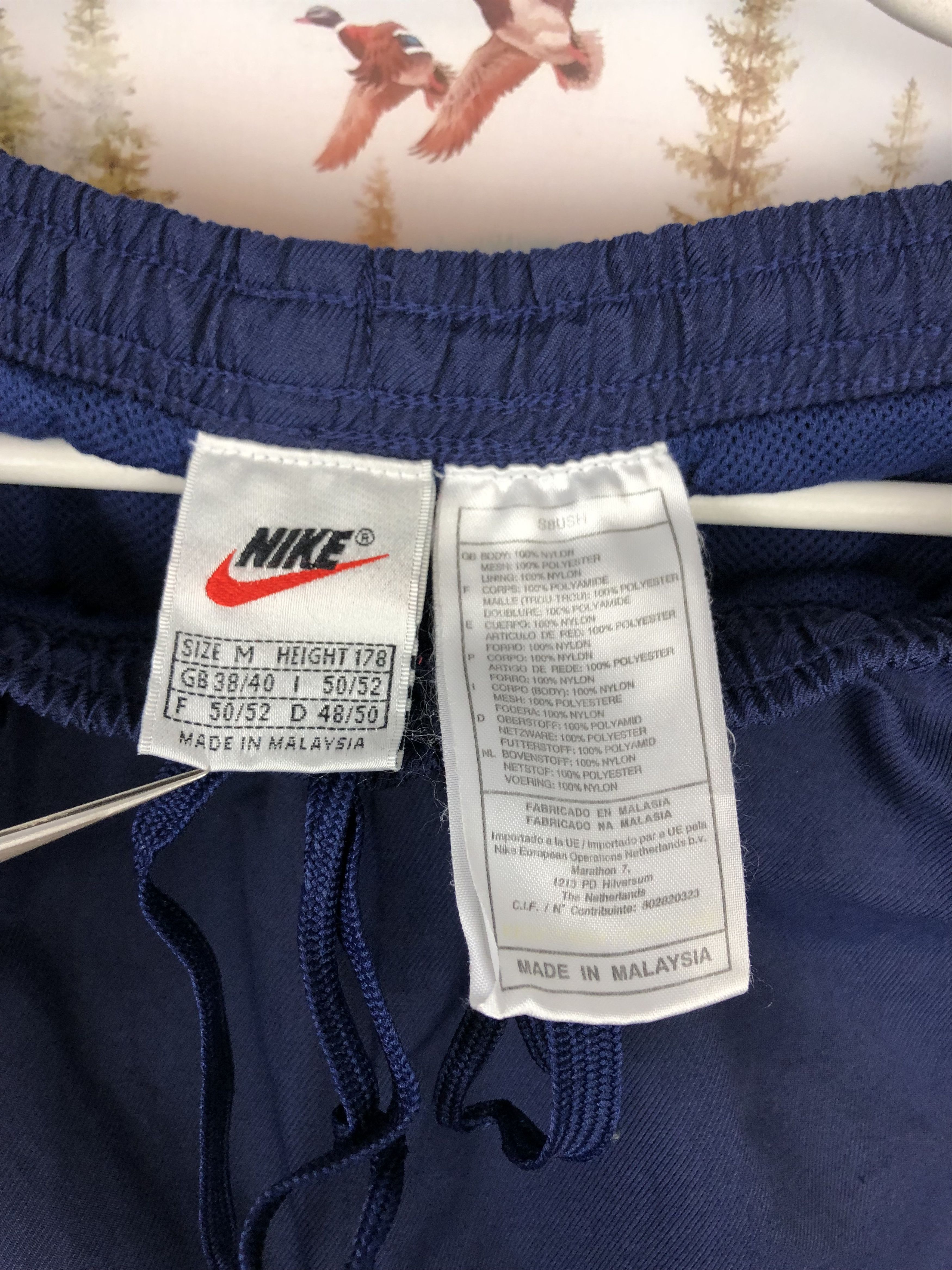 Nike Vintage 90's Nike Napoli Football Pants Soccer Sweatpants M Size US 32 / EU 48 - 8 Thumbnail