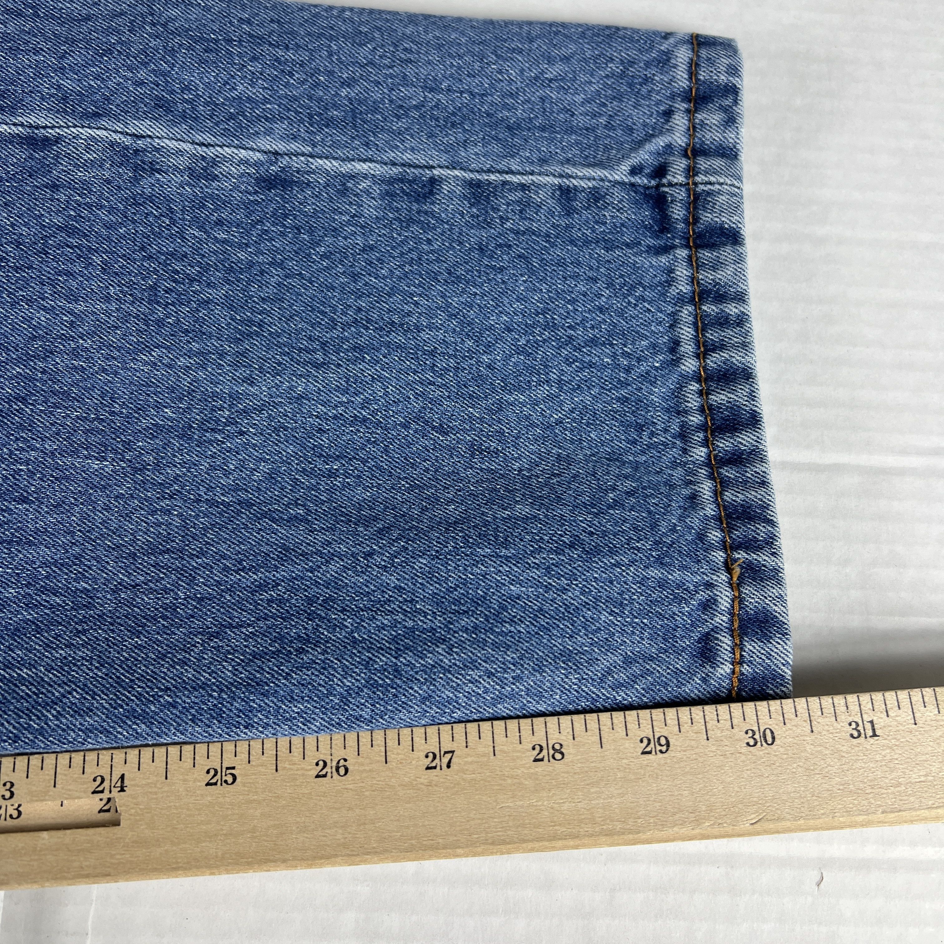 Levi's Levi's Jeans 505 Straight Leg Blue Faded Denim Size US 34 / EU 50 - 15 Thumbnail
