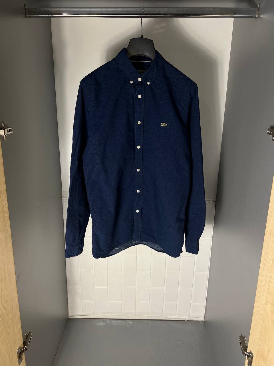 Lacoste VERY RARE LACOSTE CLASSIC DESIGNER SHIRT CASUAL DELUX Y2K Size US M / EU 48-50 / 2 - 2 Thumbnail