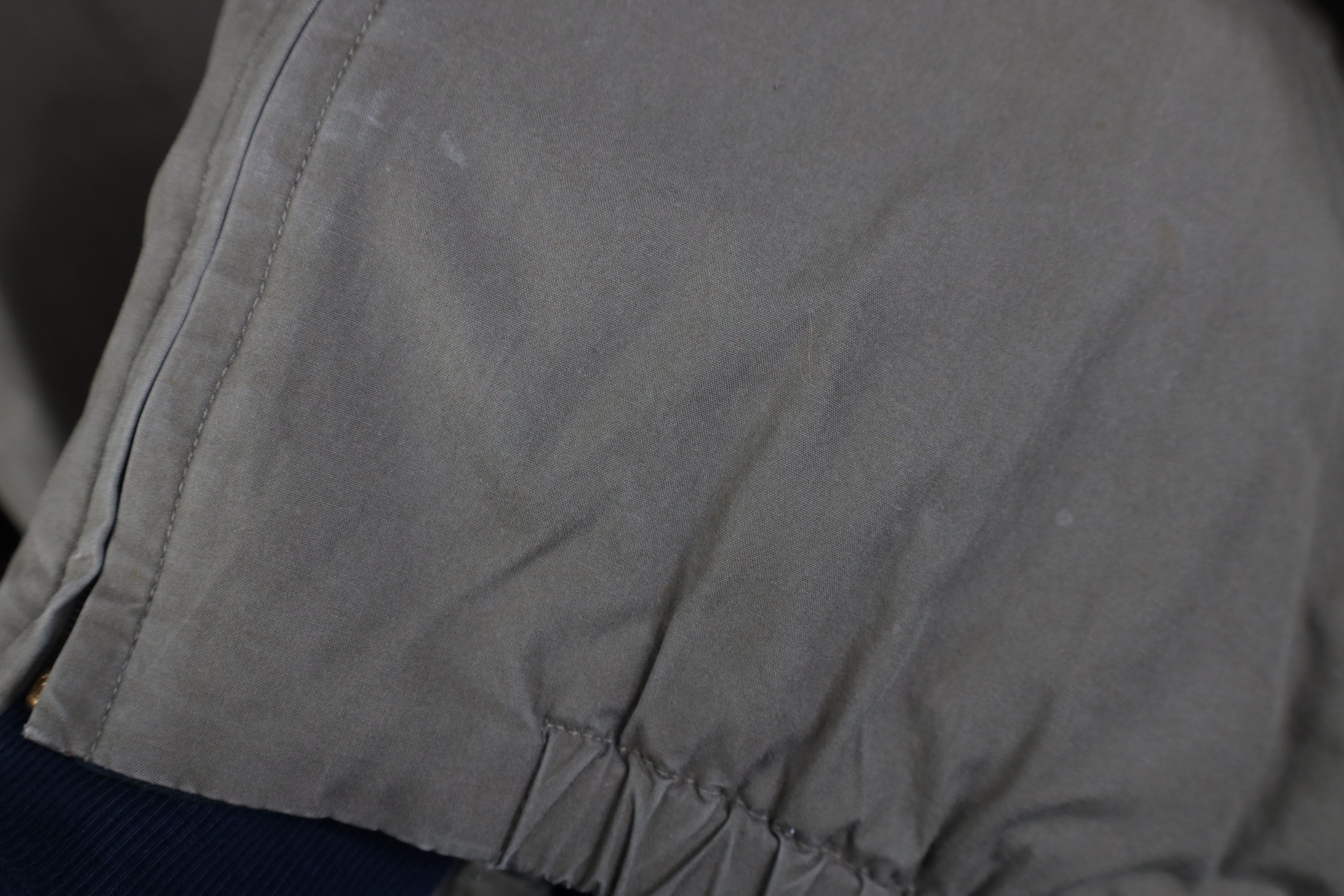 Ralph Lauren Vintage 70s 80s Ralph Lauren Lined Bomber Jacket Beige USA Size US L / EU 52-54 / 3 - 12 Thumbnail