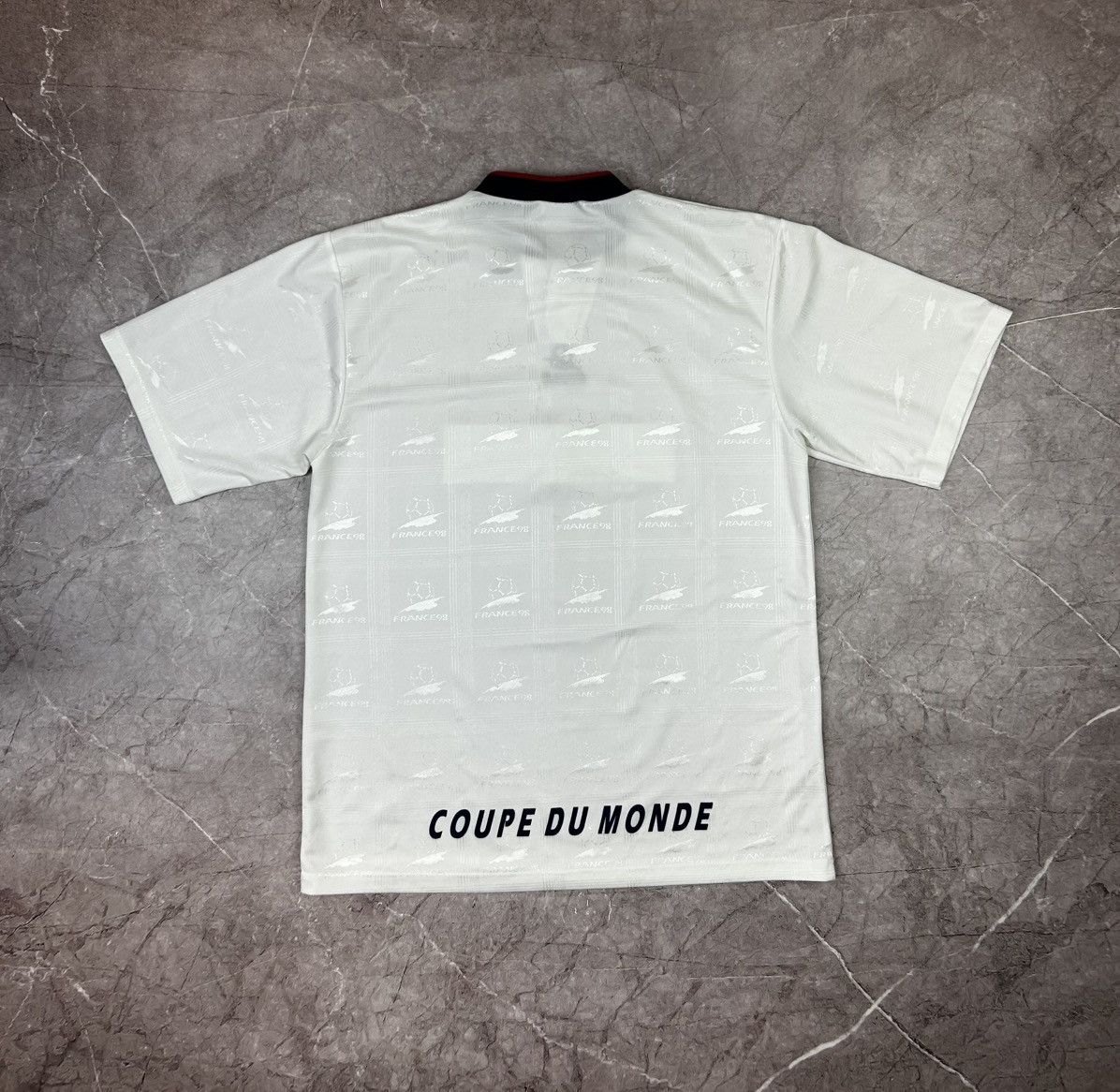 Vintage Vintage France 1998 World Cup tee monogram Size US L / EU 52-54 / 3 - 11 Thumbnail