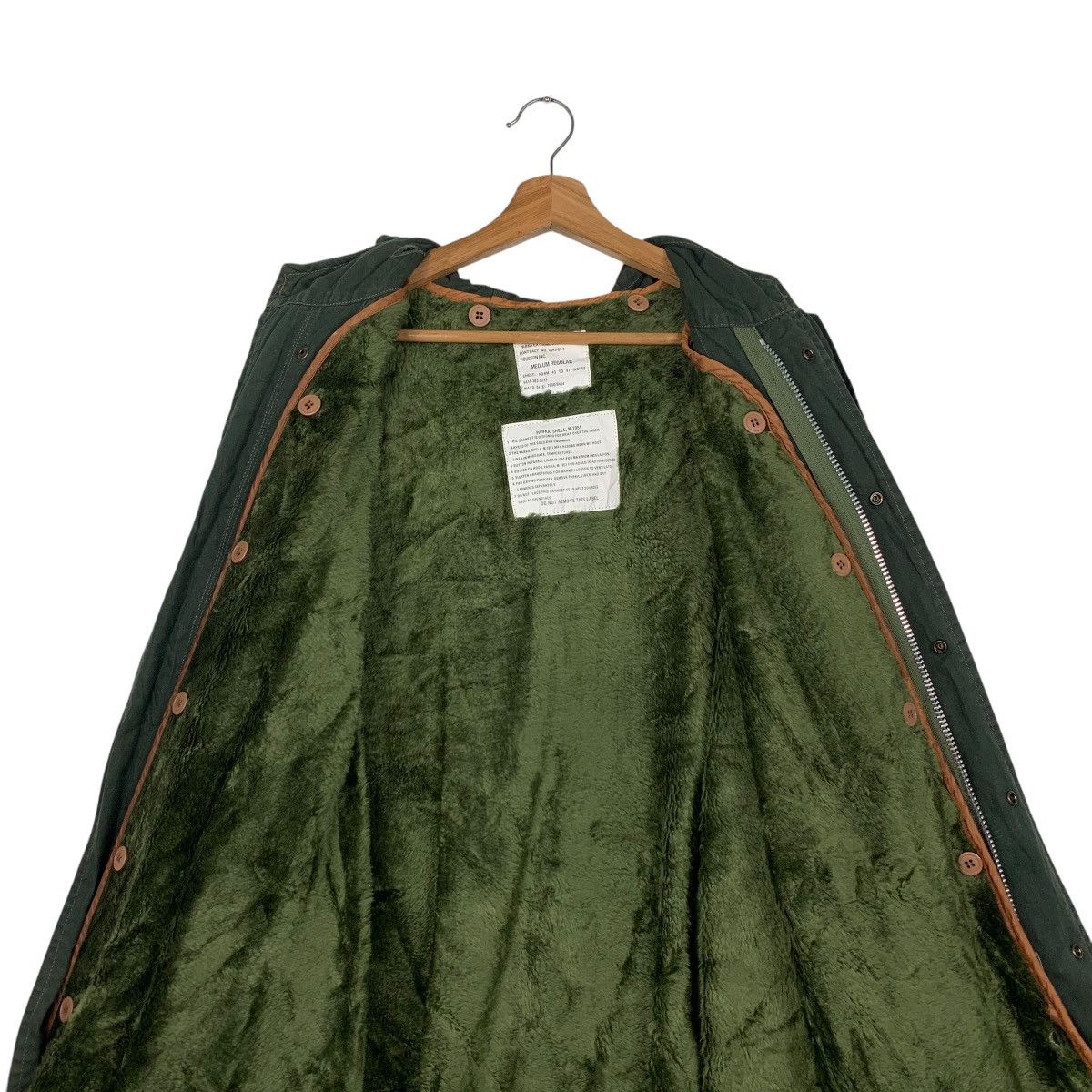 Japanese Brand HOUSTON INC. Parka Extreme Cold Weather M-1951 #2104-C92 Size US M / EU 48-50 / 2 - 14 Thumbnail