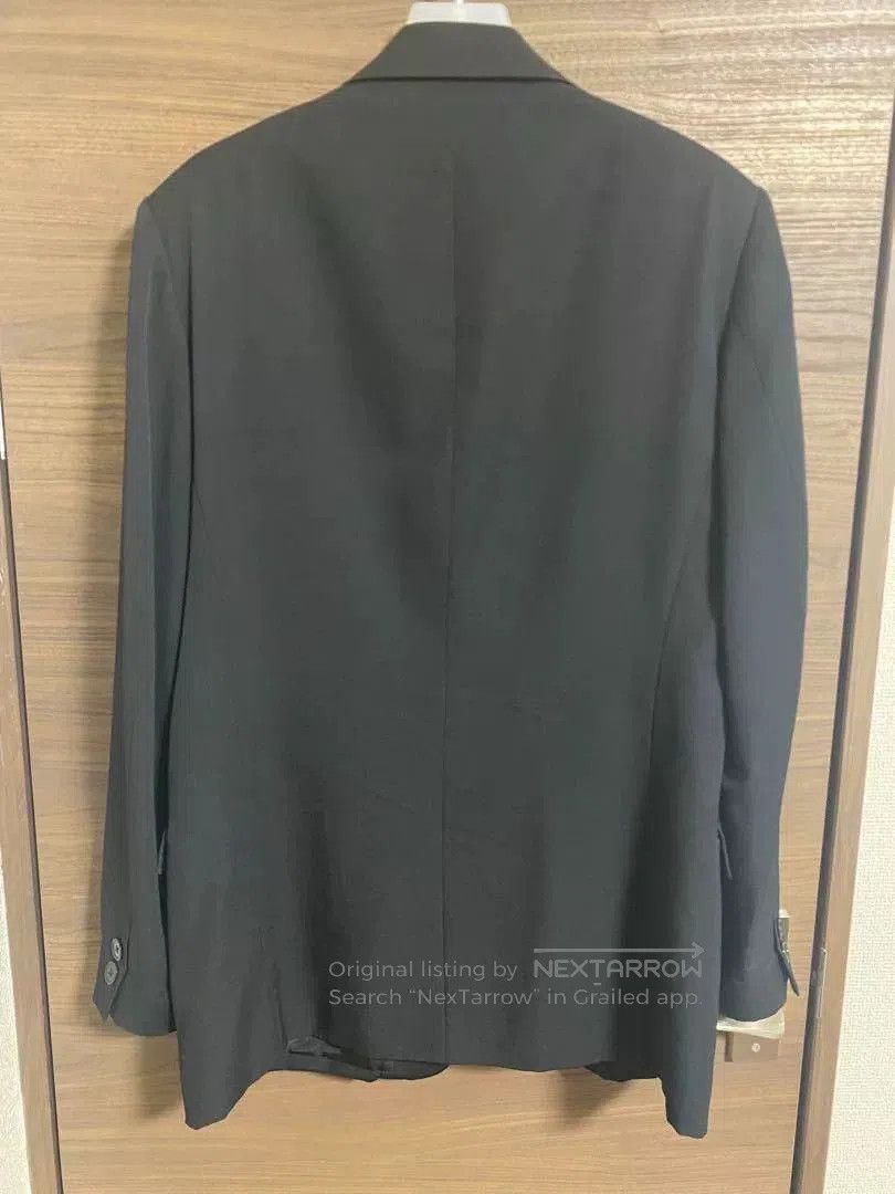 Y's for Men Yohji Yamamoto Y's Black Wool Suit Jacket. Size US L / EU 52-54 / 3 - 8 Thumbnail