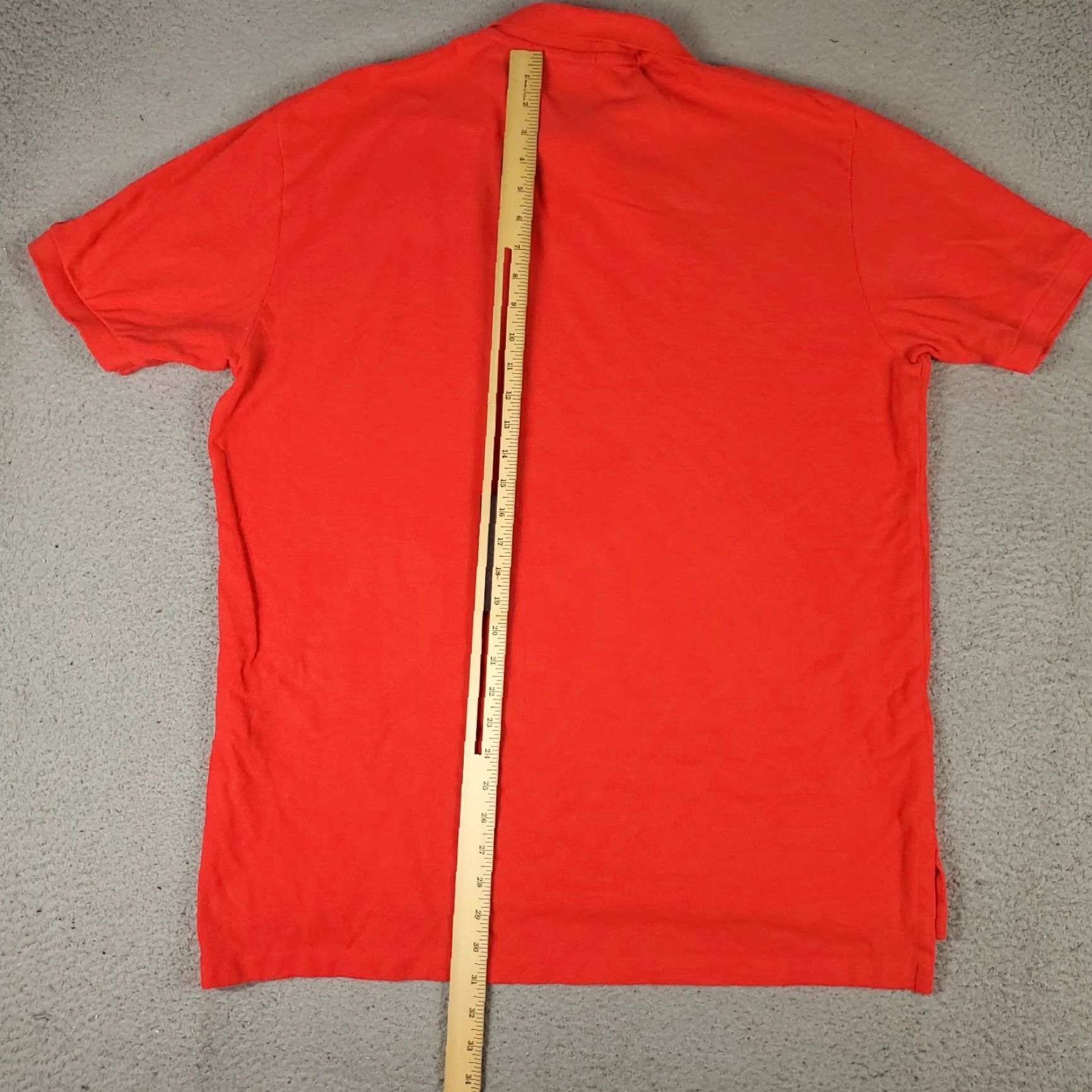 Ralph Lauren Ralph Lauren Polo Shirt Mens XL Red Blue Pony Casual Short Sleeve Size US XL / EU 56 / 4 - 3 Thumbnail