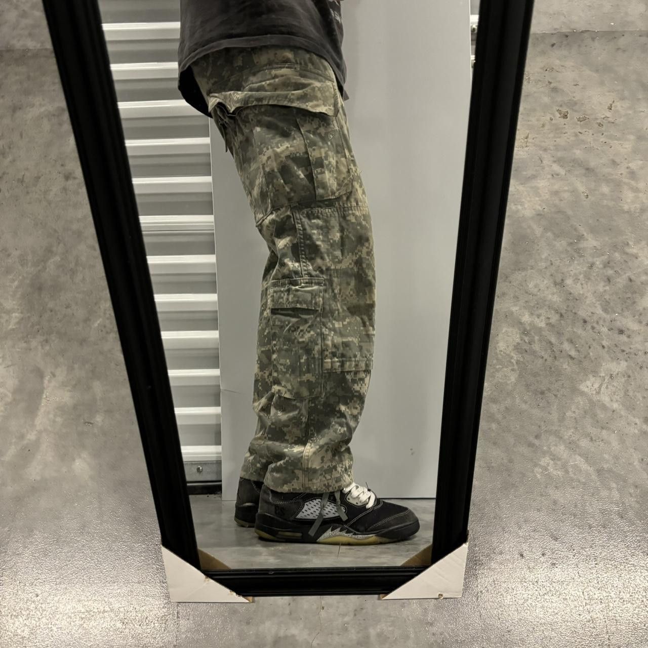 Japanese Brand × Vintage Crazy Vintage Y2K/2000s Military Army Camo Skater Cargo Pants! Size US 27 - 2 Thumbnail