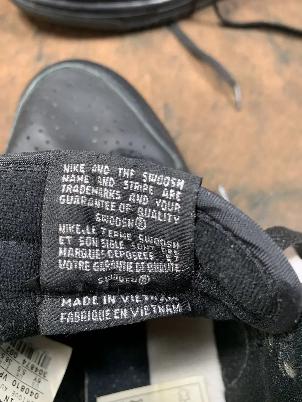 Nike × Vintage Vintage Rare 2004 Nike Dunk Low Black 00s y2k Size US 5.5 / IT 35.5 - 8 Thumbnail