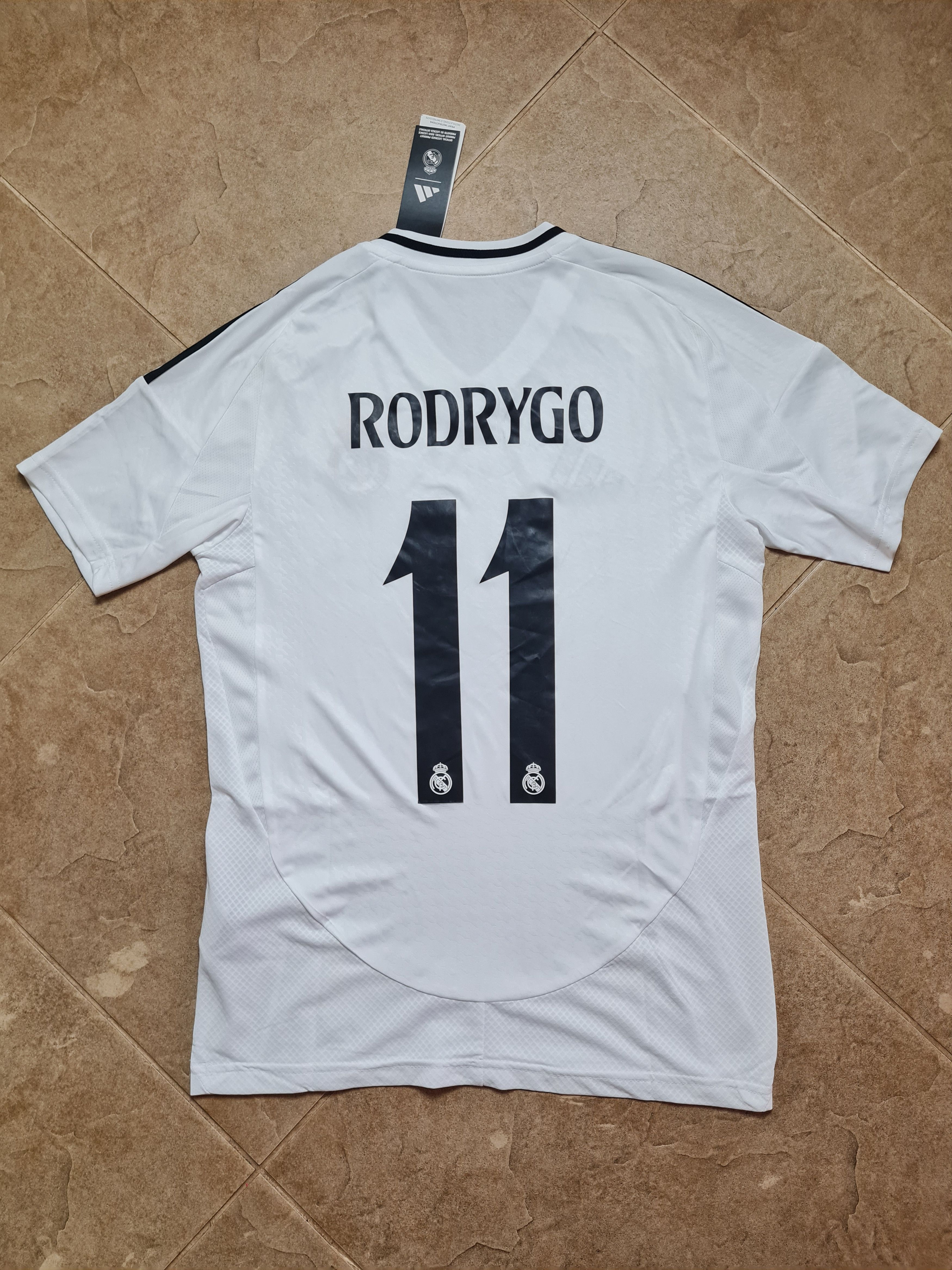 Adidas Adidas Real Madrid 2024-25 Home Shirt Rodrygo 11 IU5011 Size US S / EU 44-46 / 1 - 1 Thumbnail