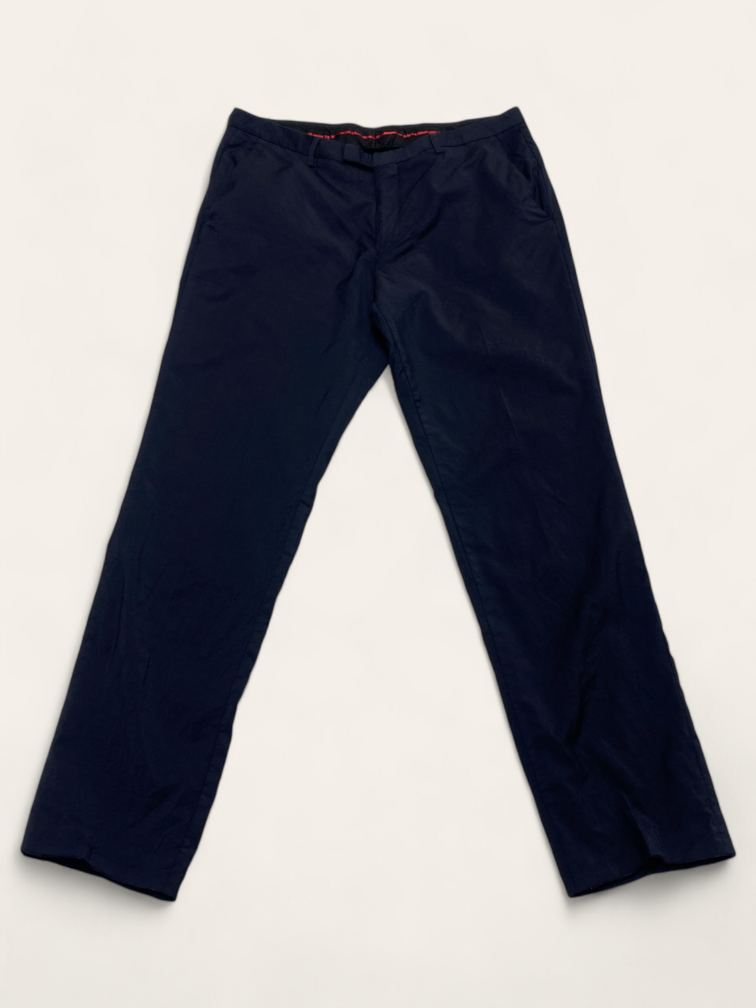 Hugo Boss Vintage HUGO BOSS Navy Classic Formal Pants Trousers Size US 34 / EU 50 - 1 Thumbnail