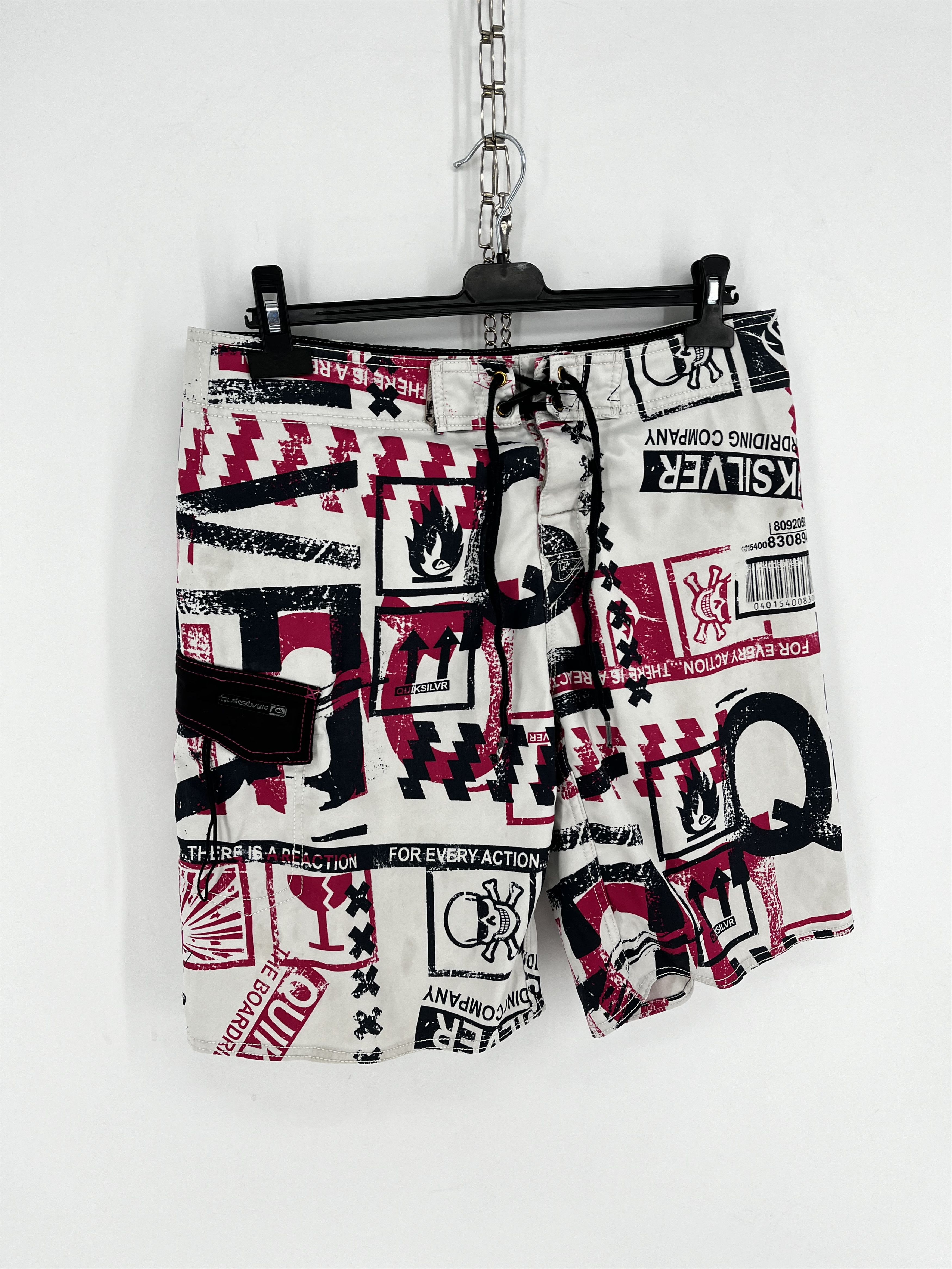 Quiksilver Vintage Quiksilver Shorts Big Logo Y2K Style 90s Surfing Size US 32 / EU 48 - 1 Thumbnail