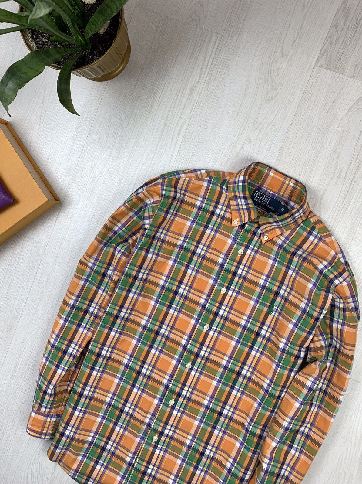 Polo Ralph Lauren Polo Ralph Lauren Vintage LS Mens Plaid Button Shirt Size M Size US M / EU 48-50 / 2 - 4 Thumbnail