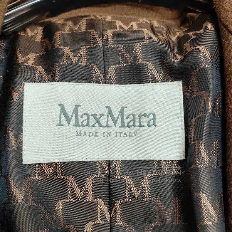 Max Mara Max Mara Ladies' Double-breasted Overcoat in Dark Brown Size XS / US 0-2 / IT 36-38 - 3 Thumbnail