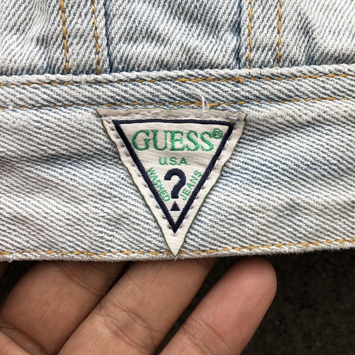 Guess Guess Los Angeles Oversized Vintage Denim Jacket Size US M / EU 48-50 / 2 - 20 Thumbnail