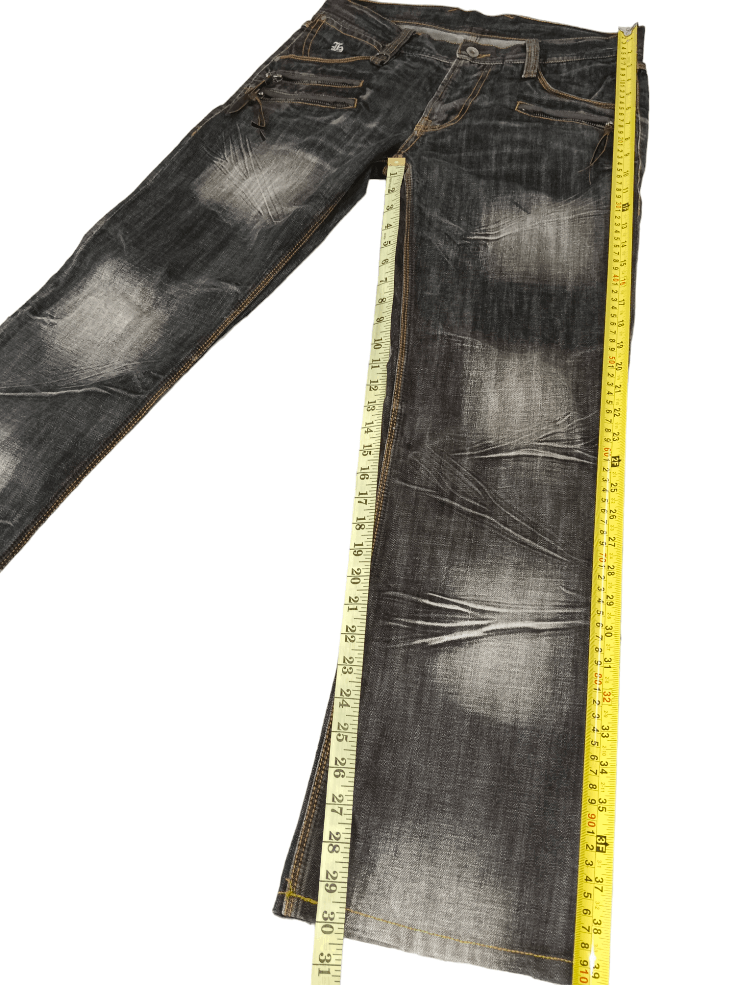 HIDEAWAYS Nicole Hideaways Whiskered Punk Denim Size US 32 / EU 48 - 12 Thumbnail