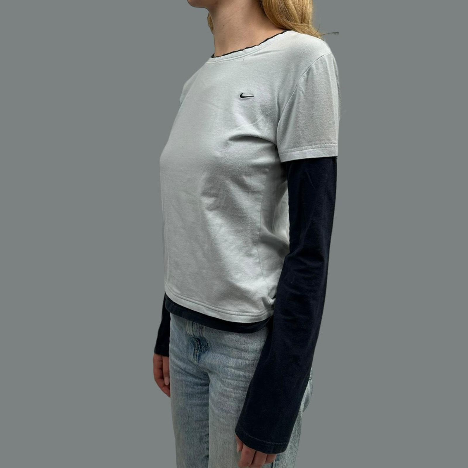 Nike Vintage nike double sleeve tee Size L / US 10 / IT 46 - 7 Thumbnail