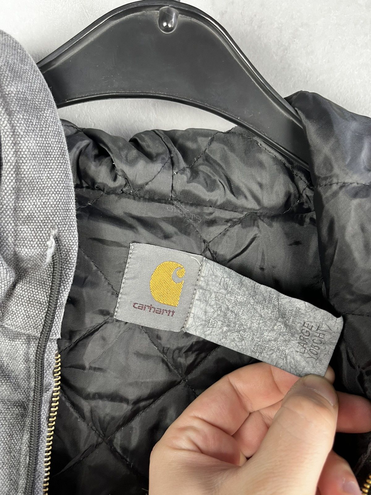 Carhartt Vintage Carhartt Hooded Jacket Size L 90s Size US L / EU 52-54 / 3 - 13 Thumbnail