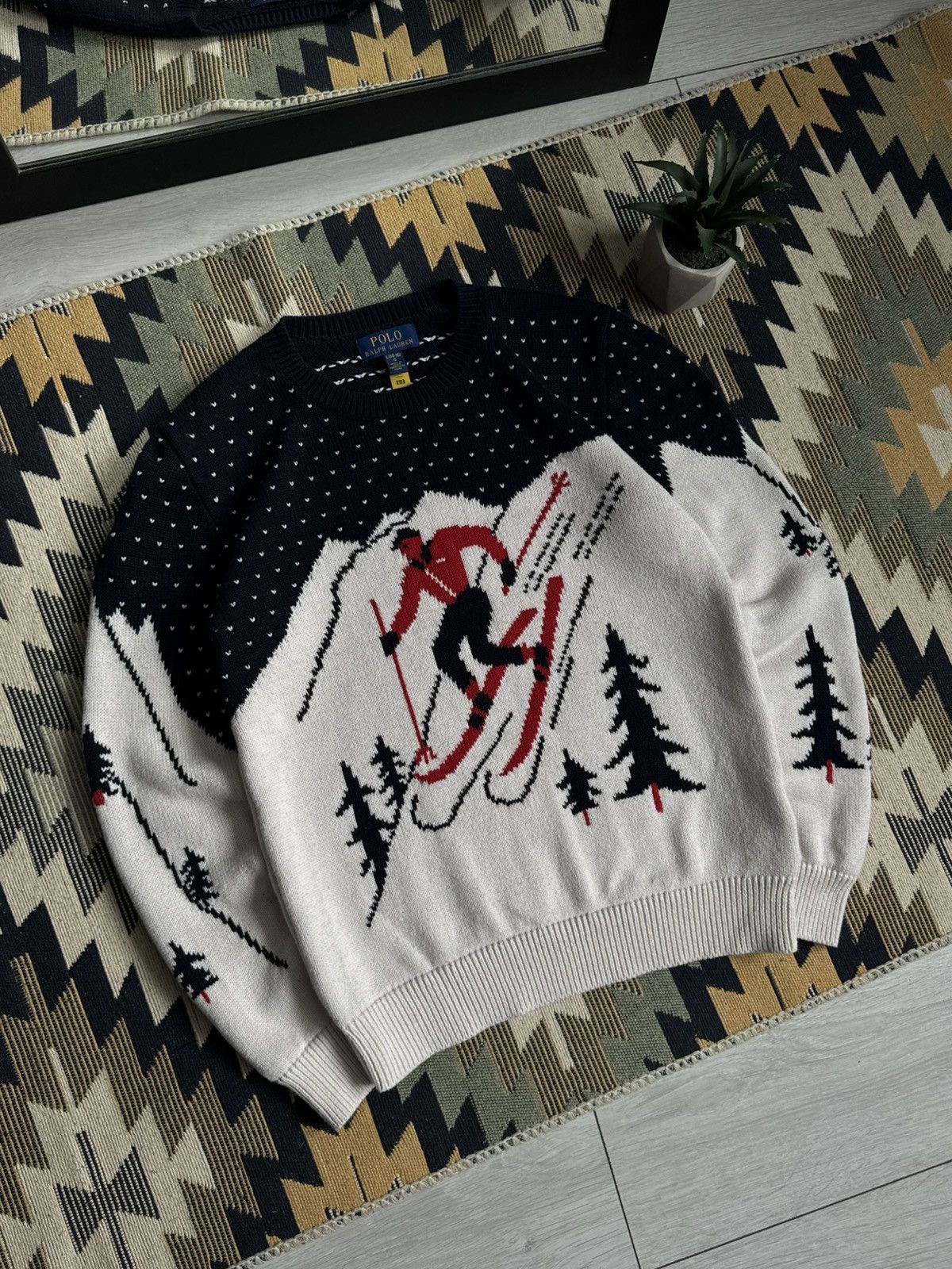 Polo Ralph Lauren Polo Ralph Lauren Ski Knitted Sweater Size US XS / EU 42 / 0 - 2 Thumbnail