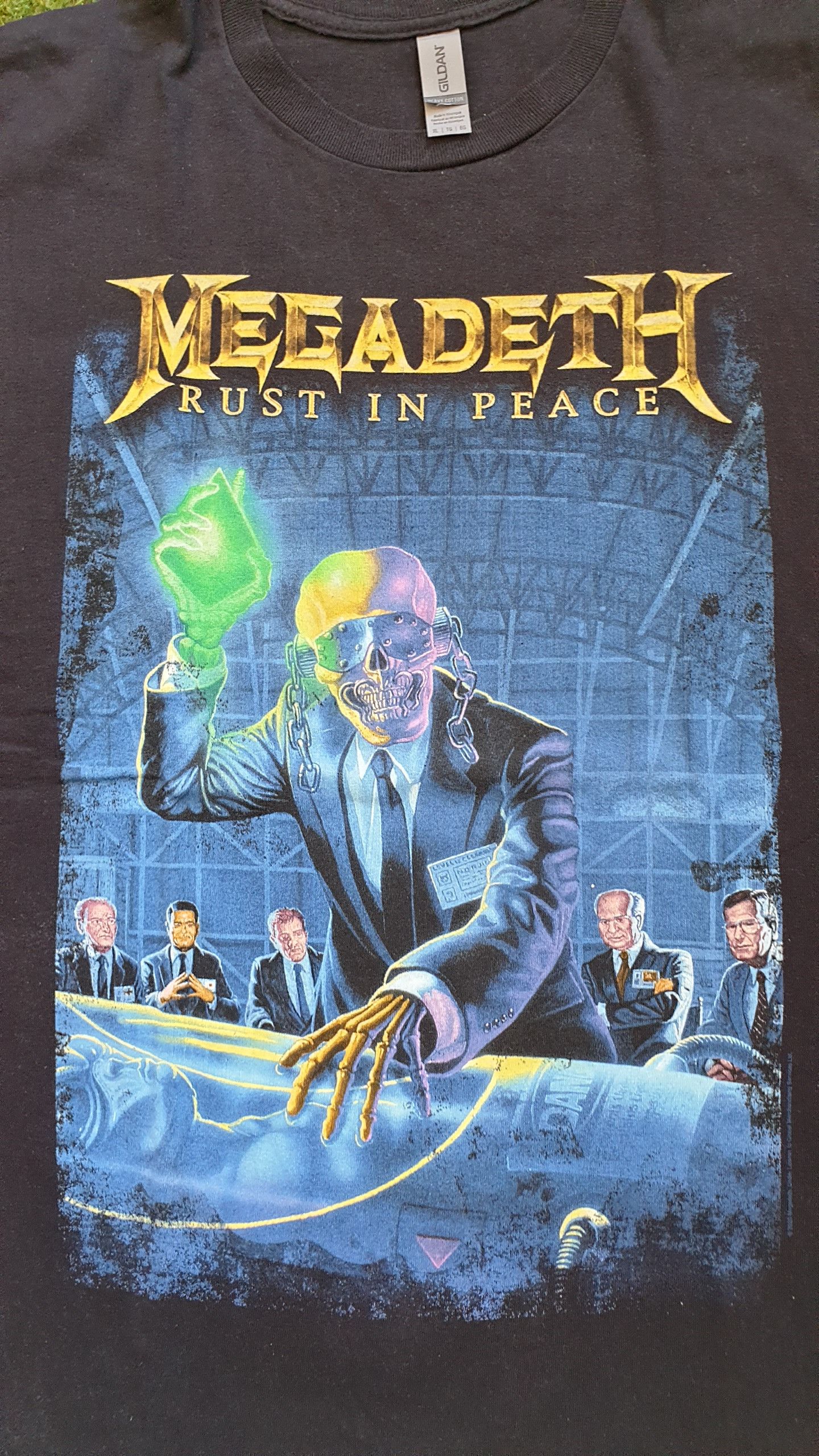 Band Tees × Gildan × Megadeth MEGADETH - RUST IN PEACE 2020 Size US XL / EU 56 / 4 - 7 Thumbnail