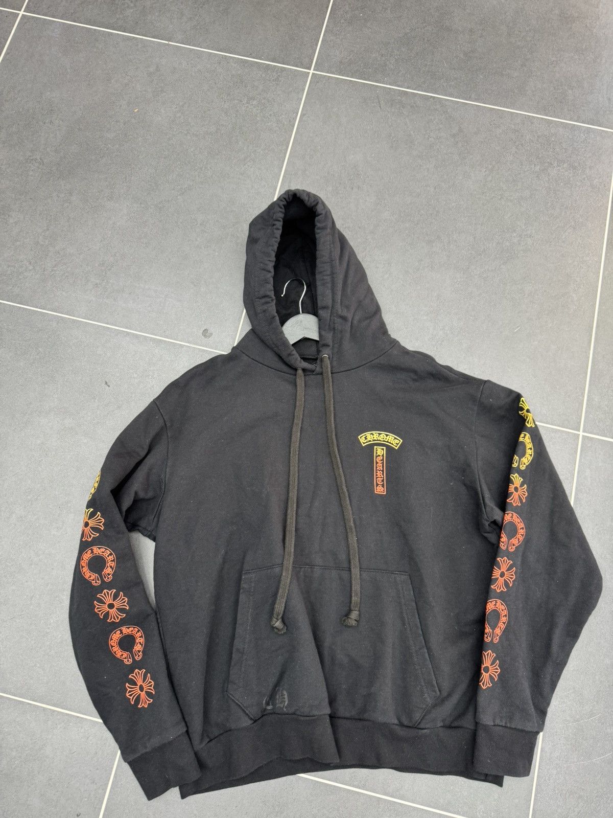Chrome Hearts Chrome hearts gradient Logo pull over hoodie Size US L / EU 52-54 / 3 - 2 Thumbnail