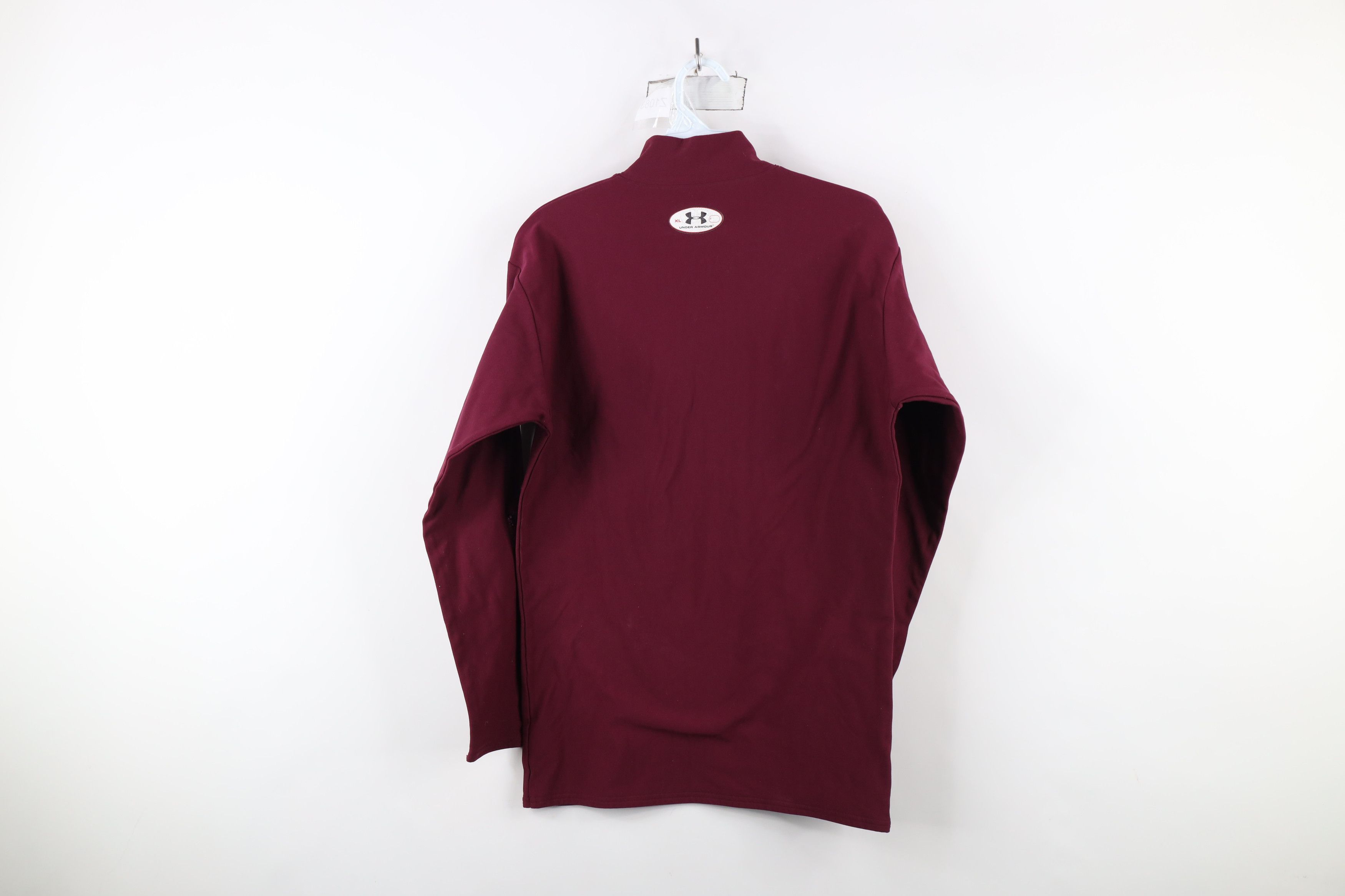 Under Armour × Vintage Under Armour ColdGear Compression Mock Neck Training Shirt Size US XL / EU 56 / 4 - 12 Thumbnail