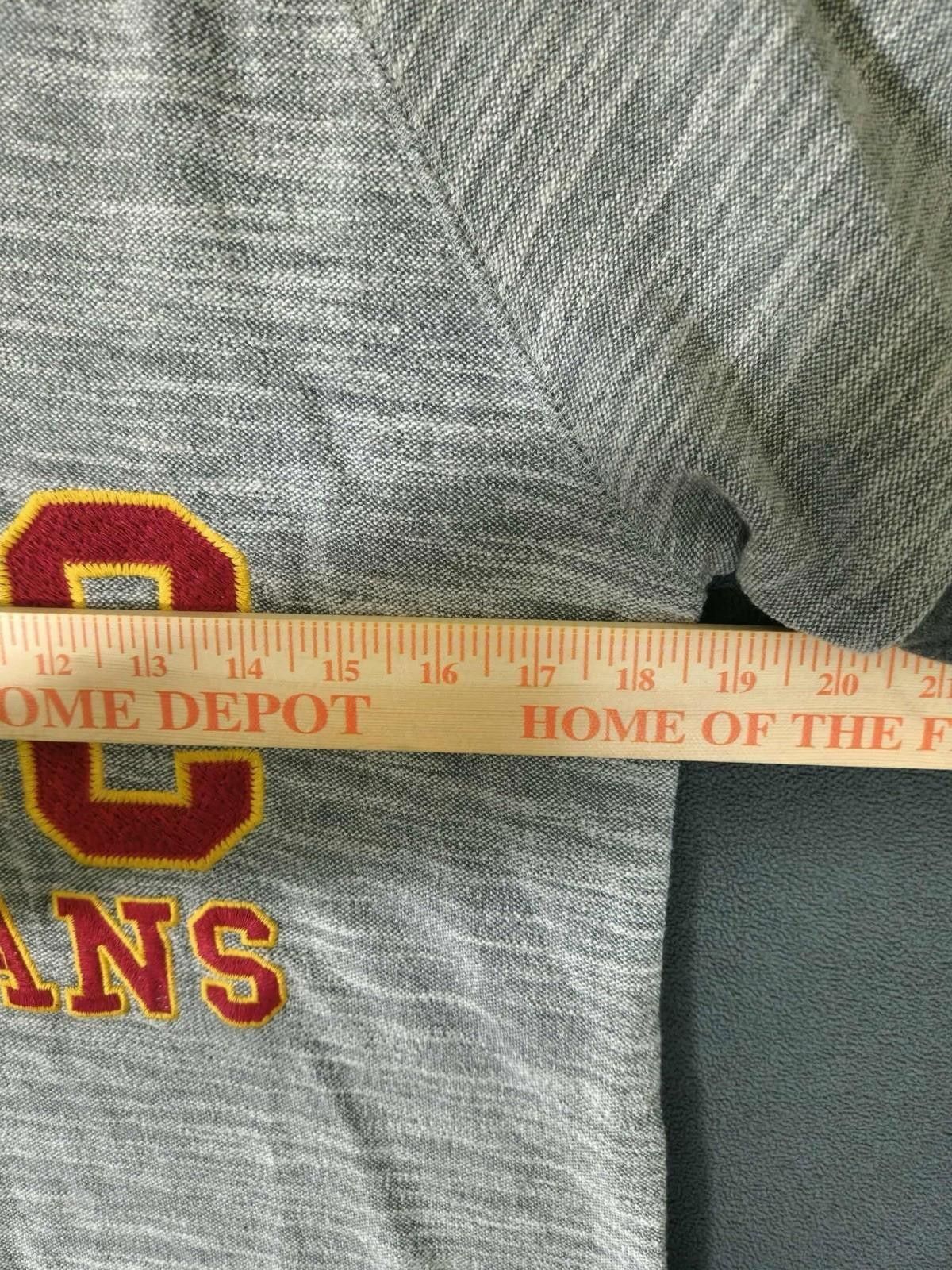 Other USC Trojans Gray Raglan Small Campus Crew Varsity Vault #3 Size ONE SIZE - 2 Thumbnail