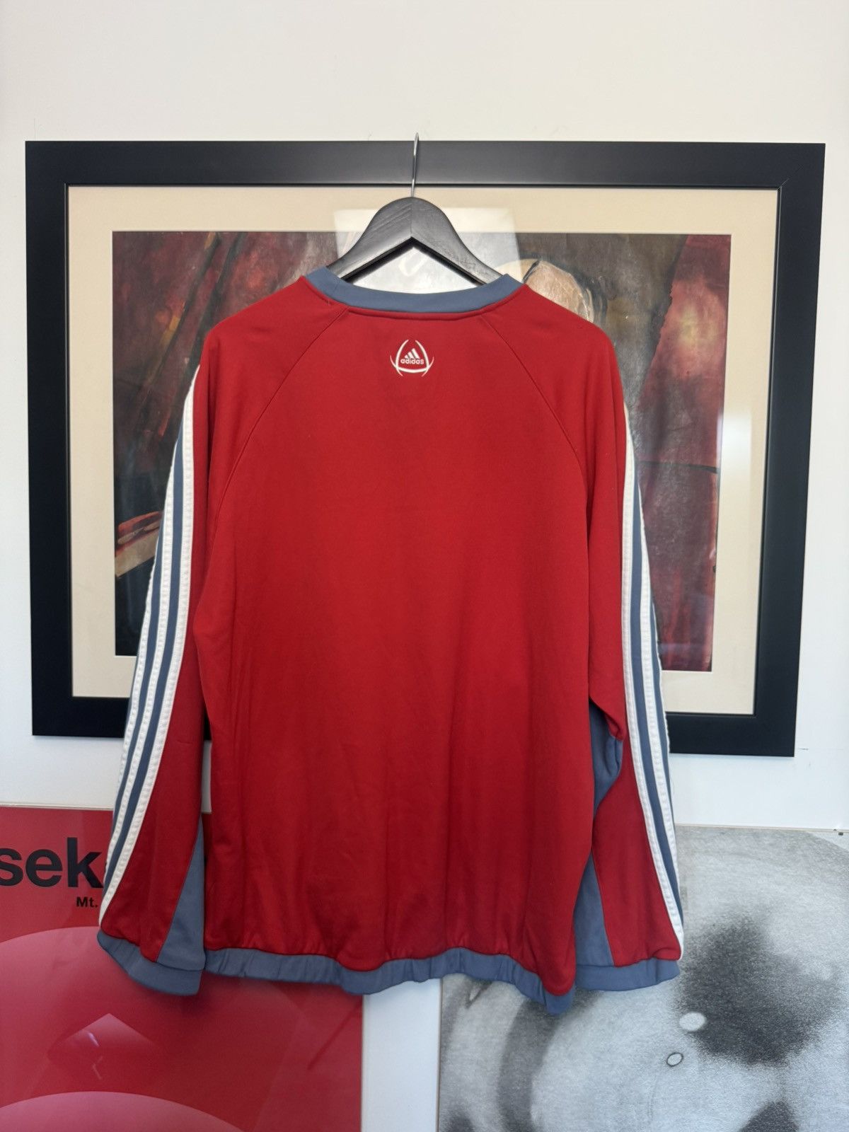 Adidas Adidas Bayern Munich 2005 2006 Training Football Sweatshirt Size US XL / EU 56 / 4 - 3 Thumbnail