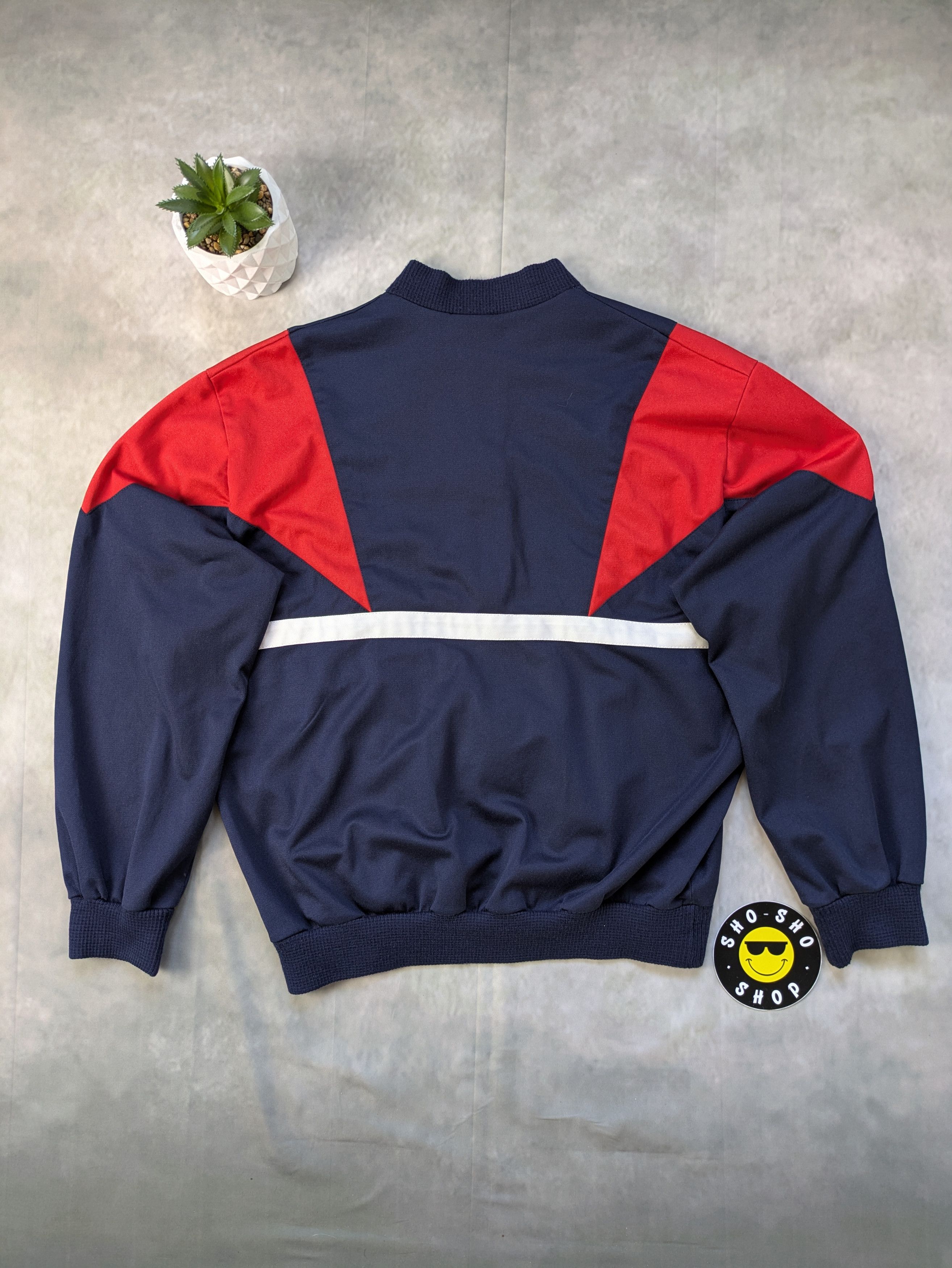 Adidas Vintage Adidas Bomber Jacket | Made in France | 80s | M Size US M / EU 48-50 / 2 - 10 Thumbnail