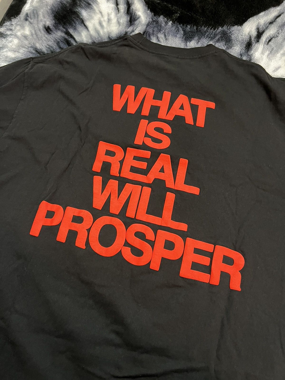 Rap Tees × Revenge WHAT IS REAL WILL PROSPER TEE Size US XL / EU 56 / 4 - 5 Thumbnail