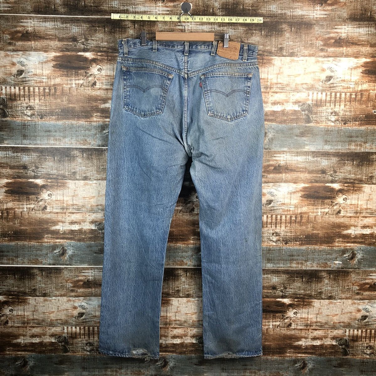 Levi's 80' Levis vintage Blue Denim Pants #A2572 Size US 39 - 14 Thumbnail