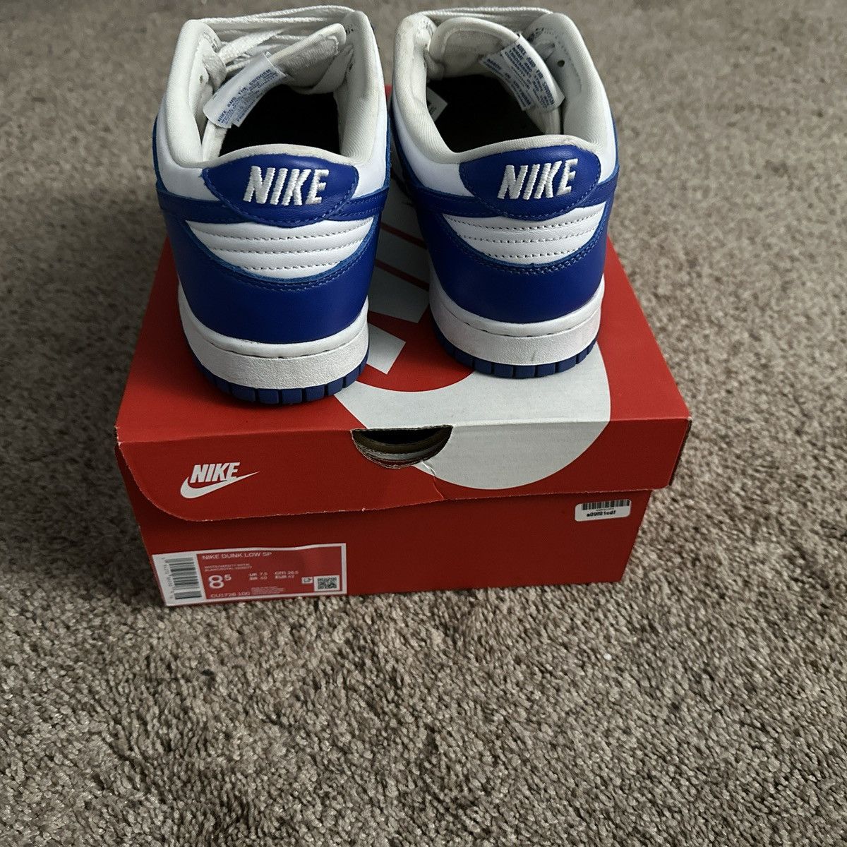 Nike Nike dunk low Kentucky Size US 8.5 / EU 41-42 - 4 Thumbnail