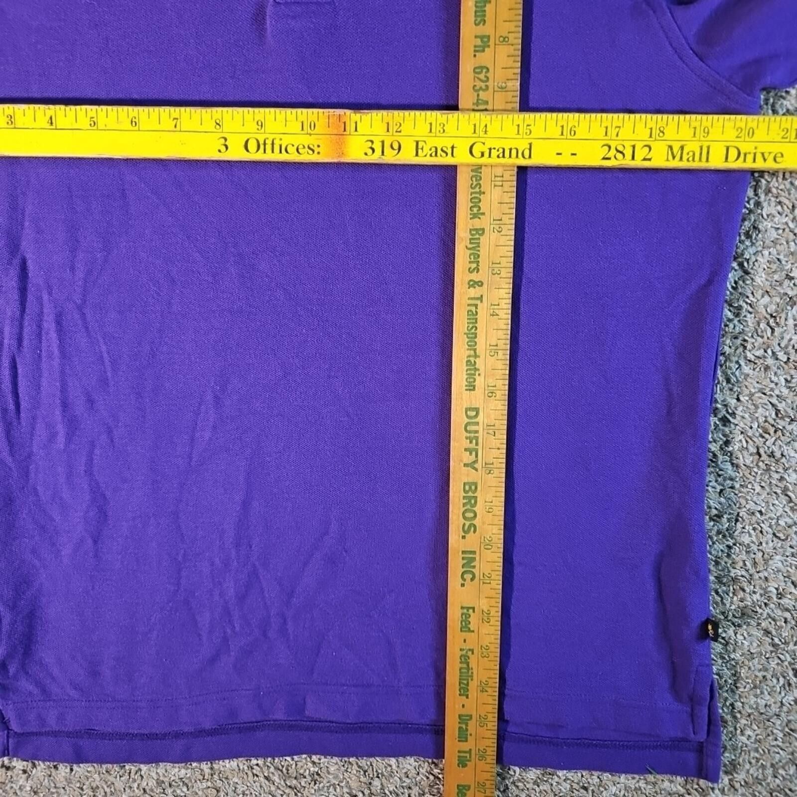 Lee Lee Uniforms M Purple Polo Size US M / EU 48-50 / 2 - 4 Thumbnail
