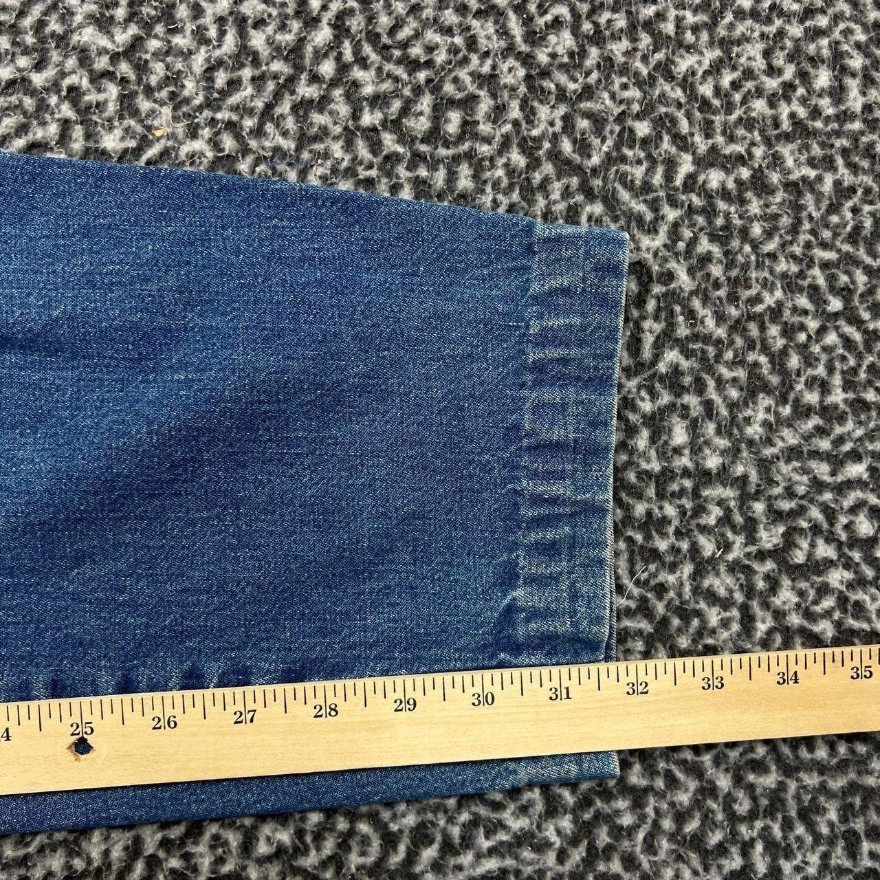 Calvin Klein Vintage Calvin Klein Jeans 12 Denim Straight Cotton 28x32 Size 28" / US 6 / IT 42 - 4 Thumbnail
