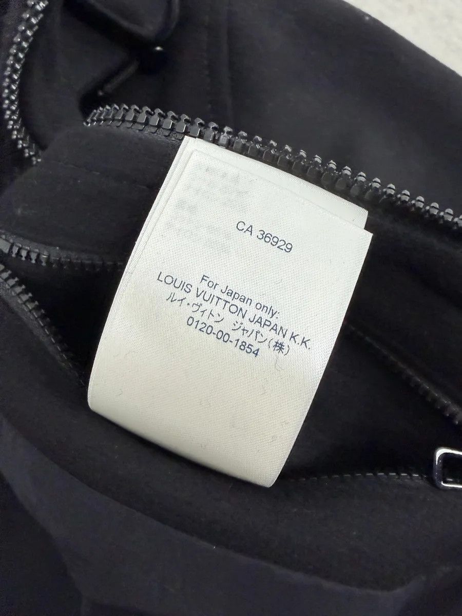 Louis Vuitton Louis Vuitton Black Wool Premium Hooded LV Jacket Size US L / EU 52-54 / 3 - 11 Thumbnail