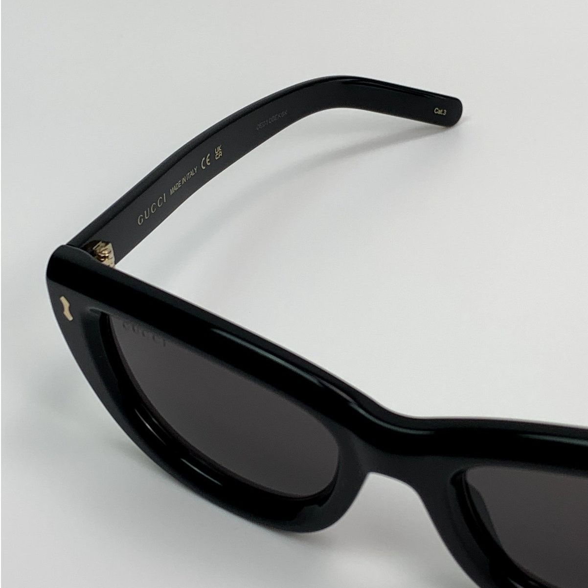 Gucci NEW Gucci Sunglasses GG1521S 001 Black Grey Women Authentic Size ONE SIZE - 6 Thumbnail