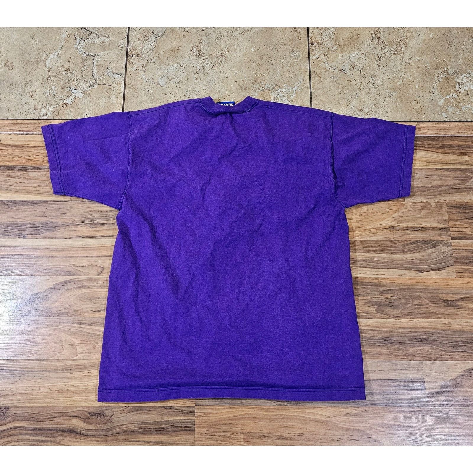 Pro Player Phoenix Suns T-Shirt, Purple Orange, Sz XL 1990s Size US XL / EU 56 / 4 - 2 Thumbnail