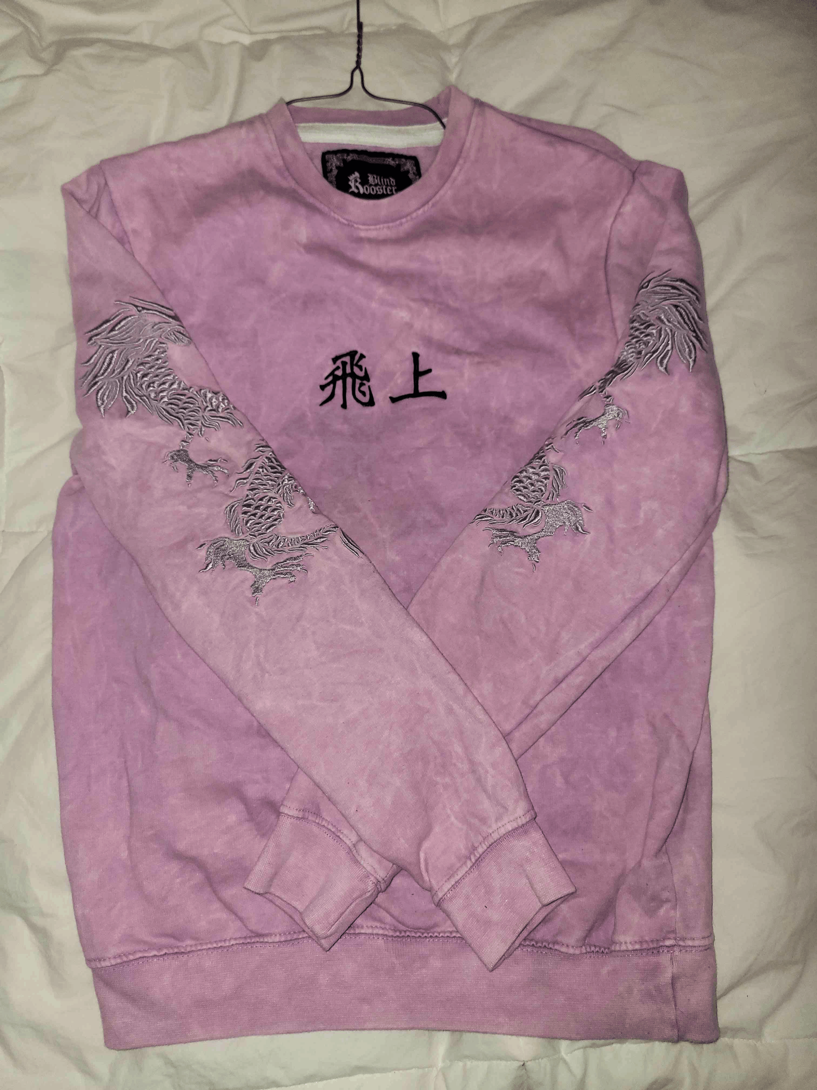 Other Blind Rooster Pink Sweatshirt | Embordered Japanese Crewneck Size US S / EU 44-46 / 1 - 1 Thumbnail