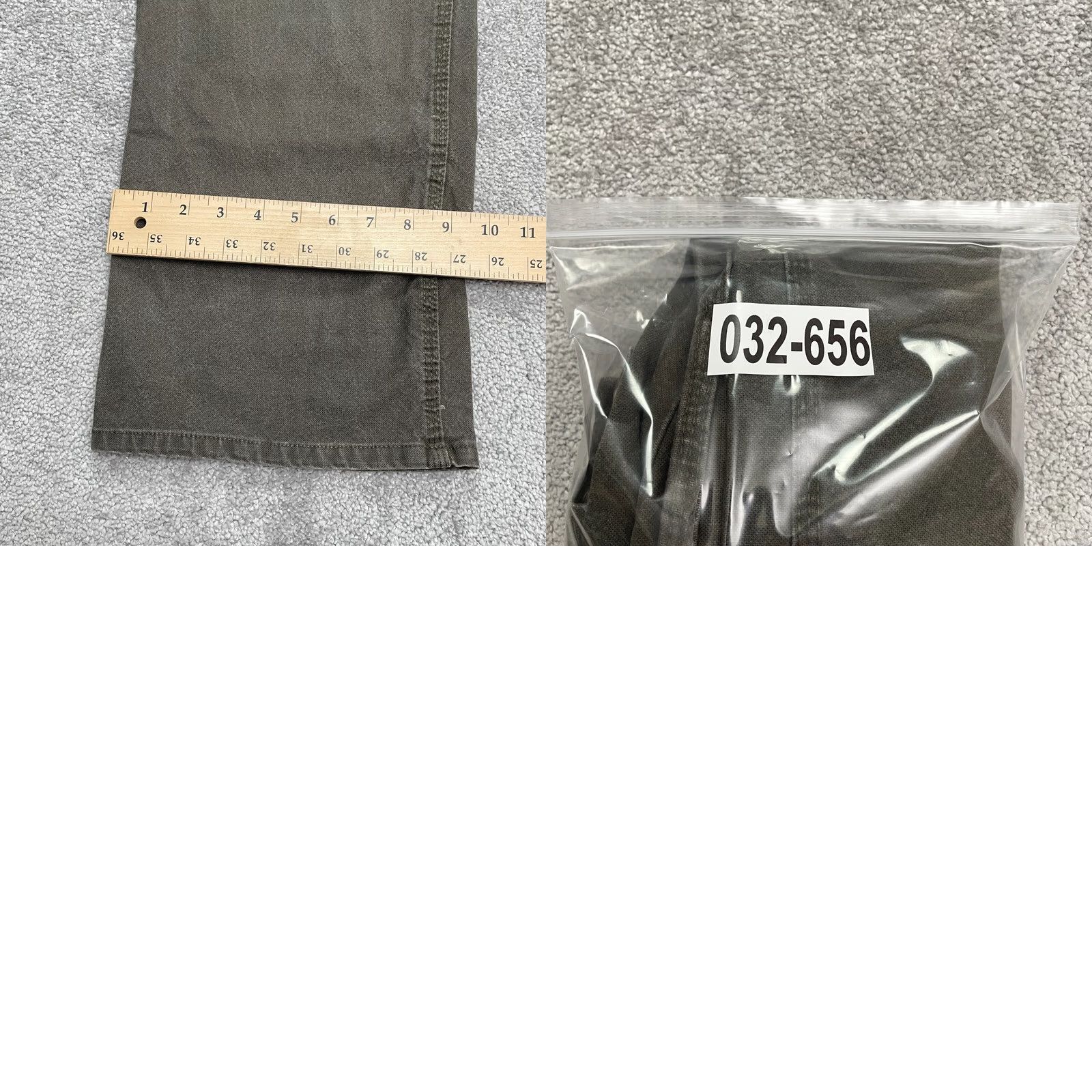 Dickies Dickies Pants Mens 40x32 Green Carpenter Straight Leg Tool Loop Outdoor Workwear Size US 40 / EU 56 - 11 Thumbnail