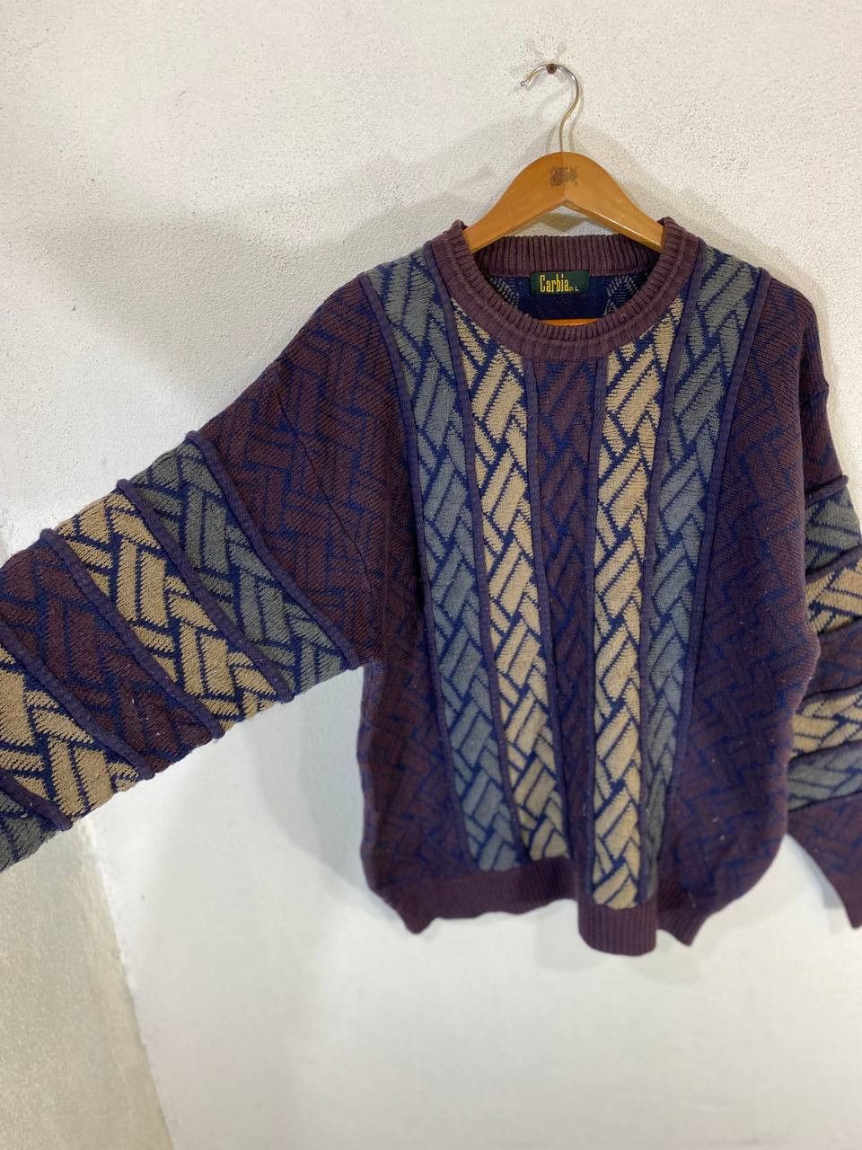 Japanese Brand vintage japanese brand knitwear very nice design Size US L / EU 52-54 / 3 - 2 Thumbnail