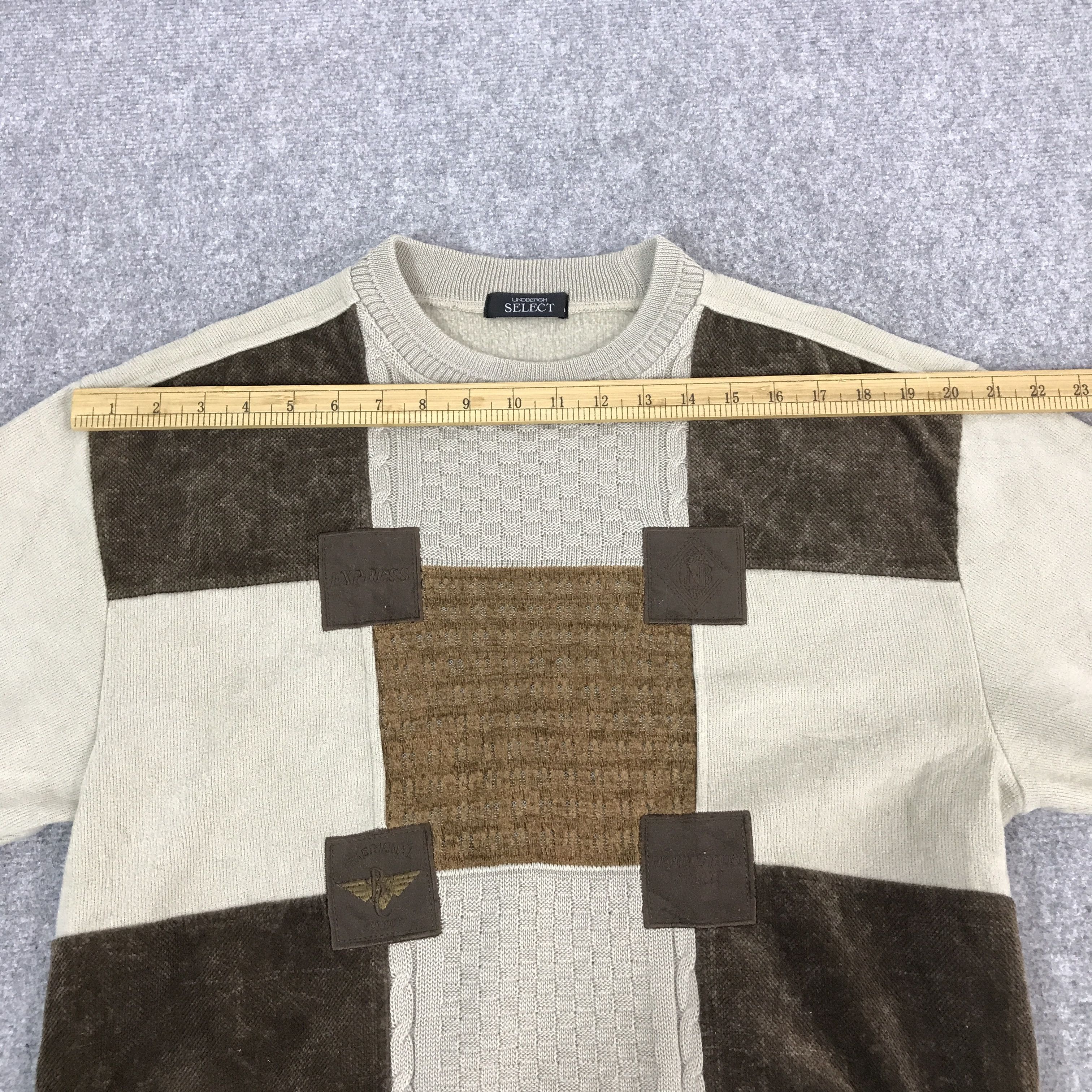 Lindbergh lindbergh select design Patchword sweatshirt Size US M / EU 48-50 / 2 - 5 Thumbnail