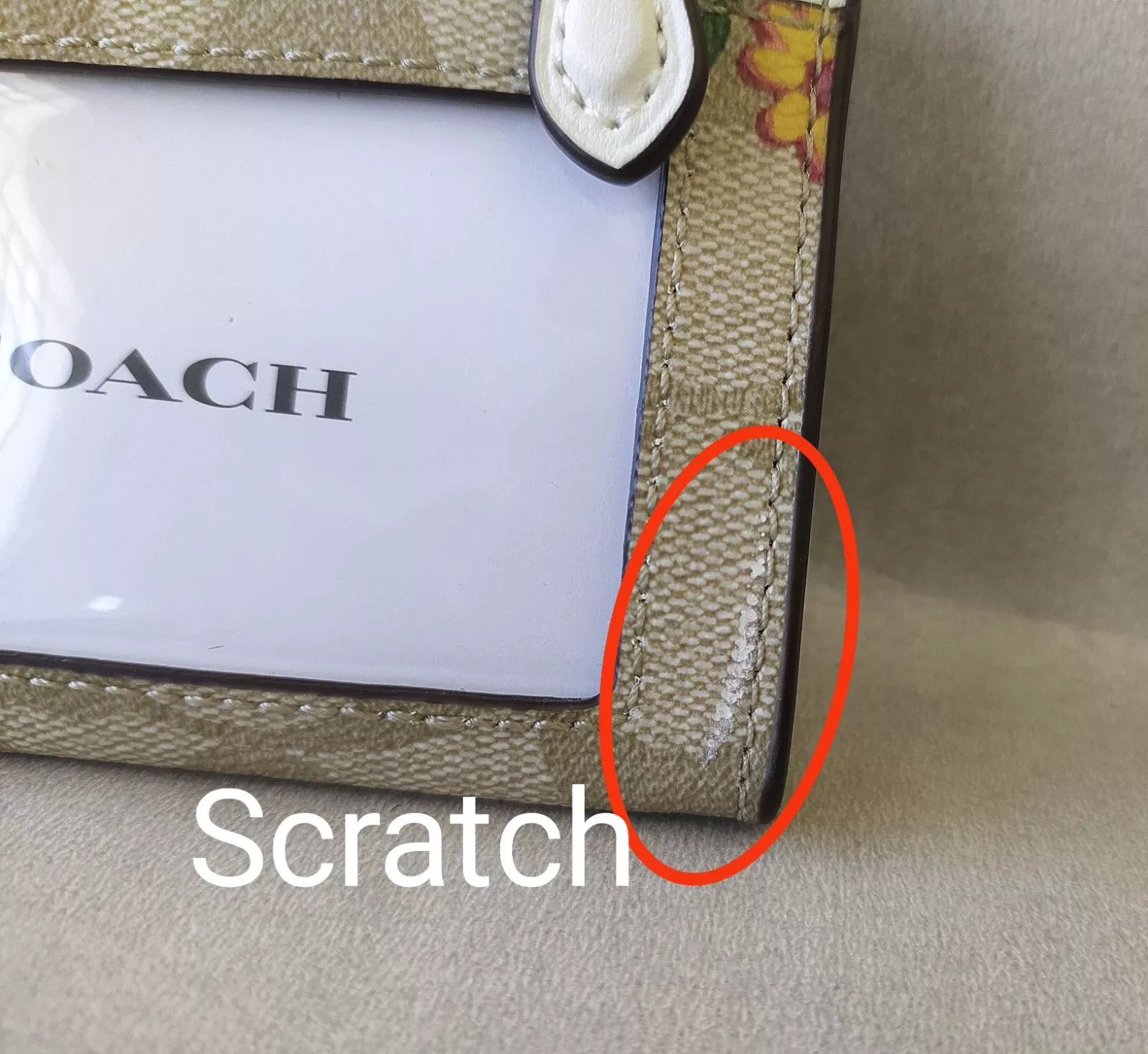 Coach Coach Mini Skinny ID zip CardCase in signature canvas T 9102 Size ONE SIZE - 6 Thumbnail