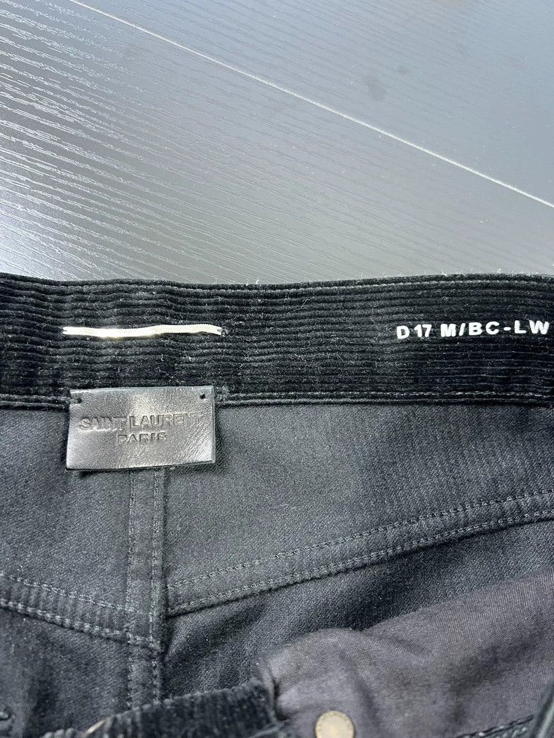 Yves Saint Laurent Saint Laurent18fwD17 Corduroy Skinny Jeans 2503-Nextarrow Size US 28 / EU 44 - 3 Thumbnail